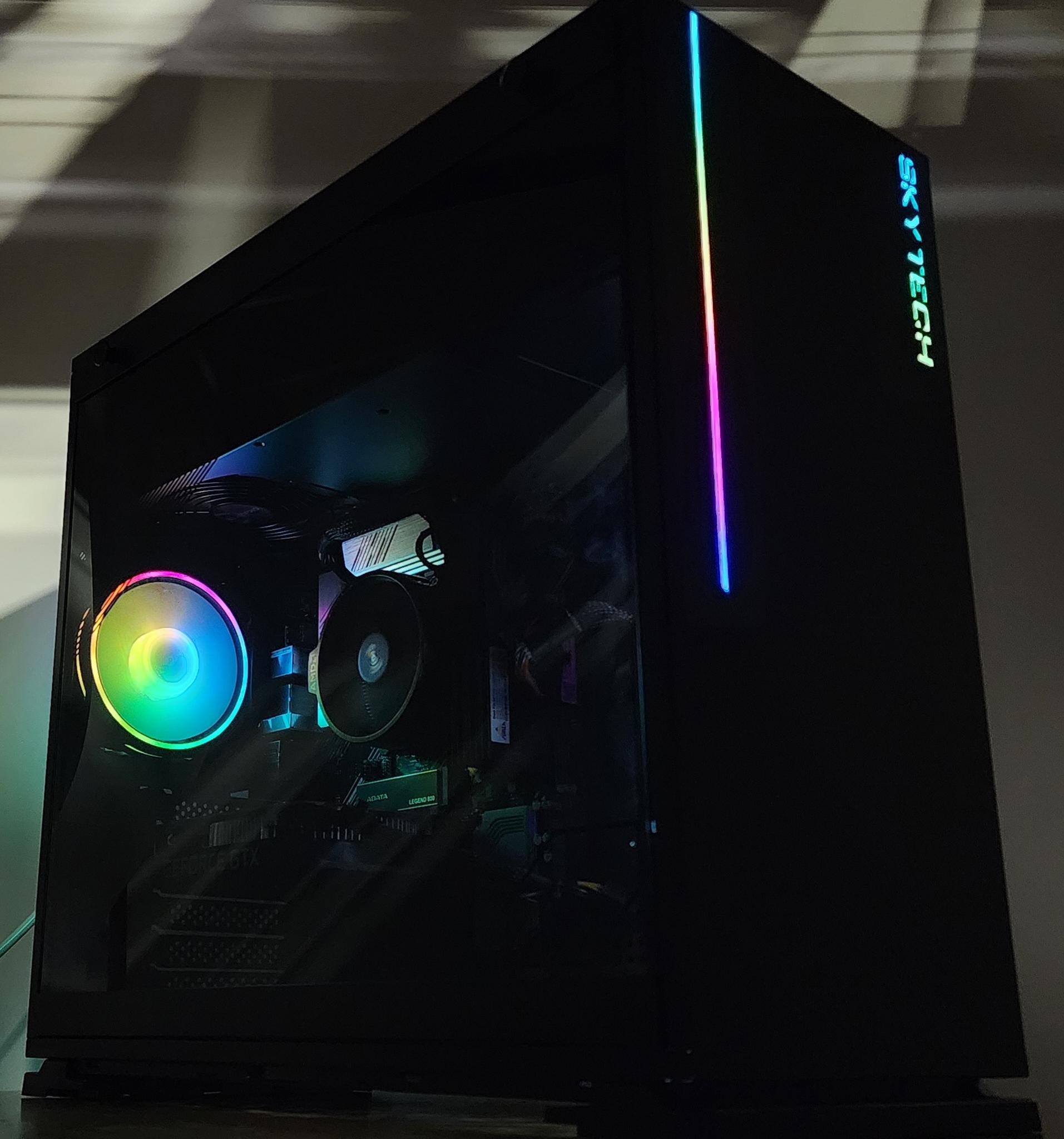 Gaming PC Ryzen 7 4700GE 32GB RAM 1TB SSD GTX 1650 SUPER 4GB Windows 11 Computer