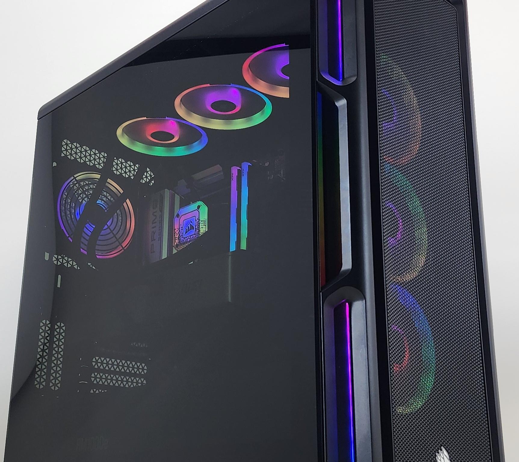 Gaming PC Ryzen 9 7950X3D 32GB RAM 2TB SSD RTX 4070 Ti SUPER 16GB Win11 Computer