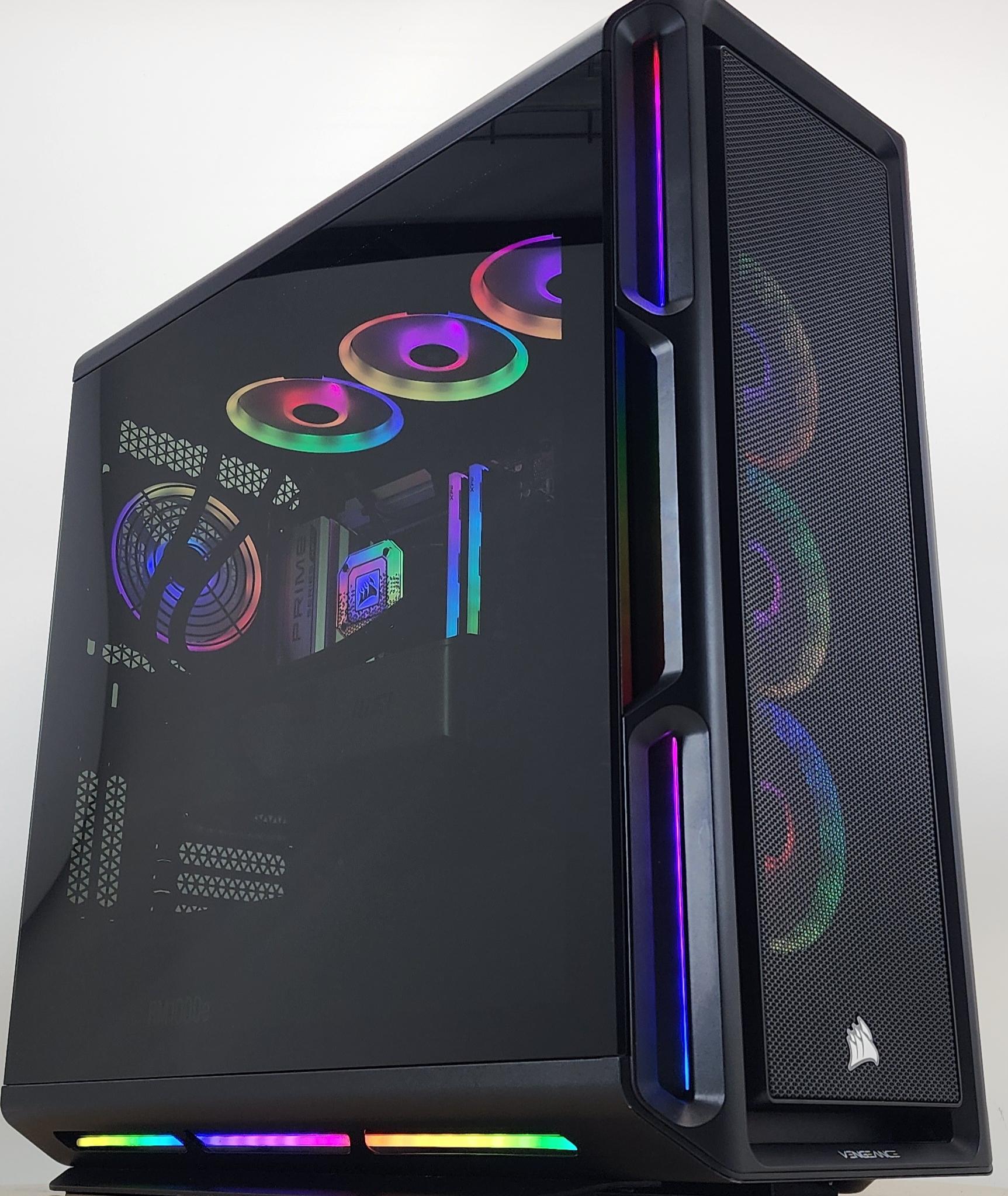 Gaming PC Ryzen 9 7950X3D 32GB RAM 2TB SSD RTX 4070 Ti SUPER 16GB Win11 Computer