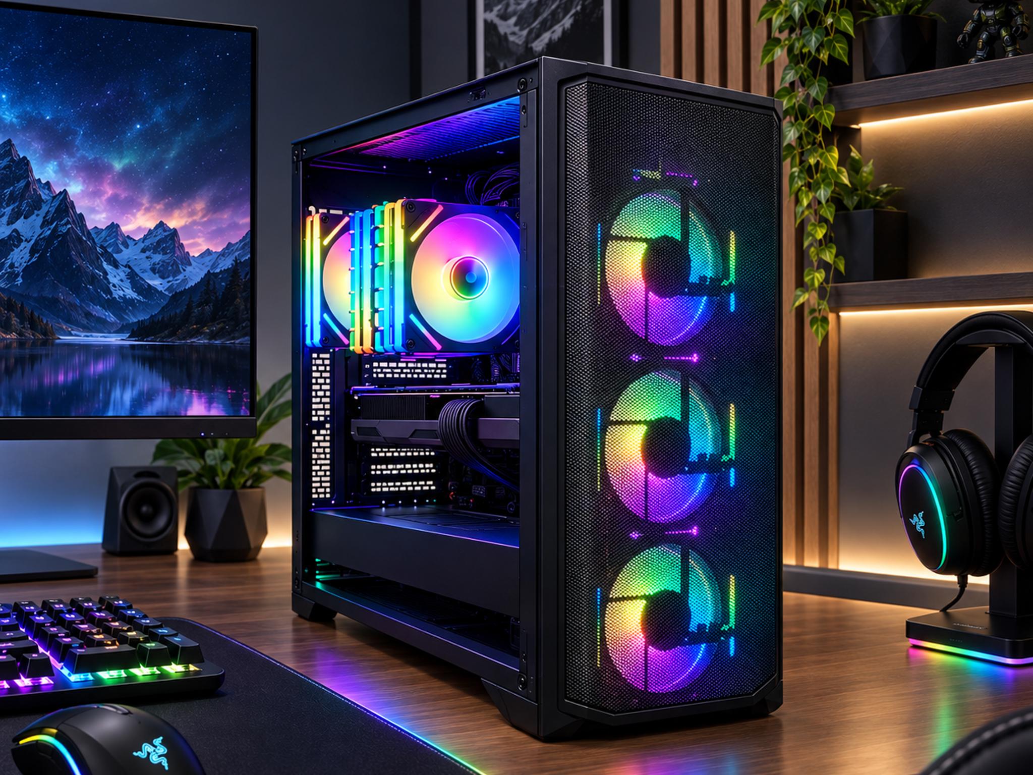 🎉 VERSICOLOR 🎉 RX 9070 GRE 12GB | Ryzen 5 7600X | 16GB DDR5 | 1TB | 750W | WIFI & BT