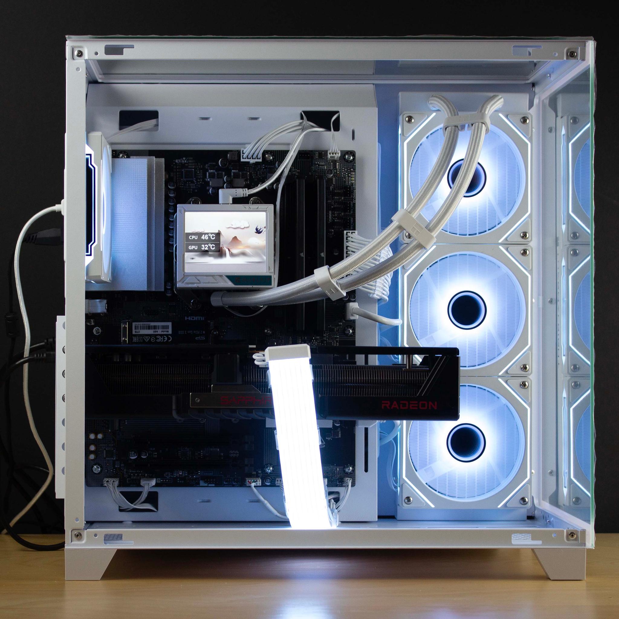 🧊⚡🗡️Blizzard V3 - 4K Gaming PC | RX 9070 XT 16GB, Ryzen 7 7800X3D, 32GB RAM, 2TB NVMe SSD | 🧊⚡🗡