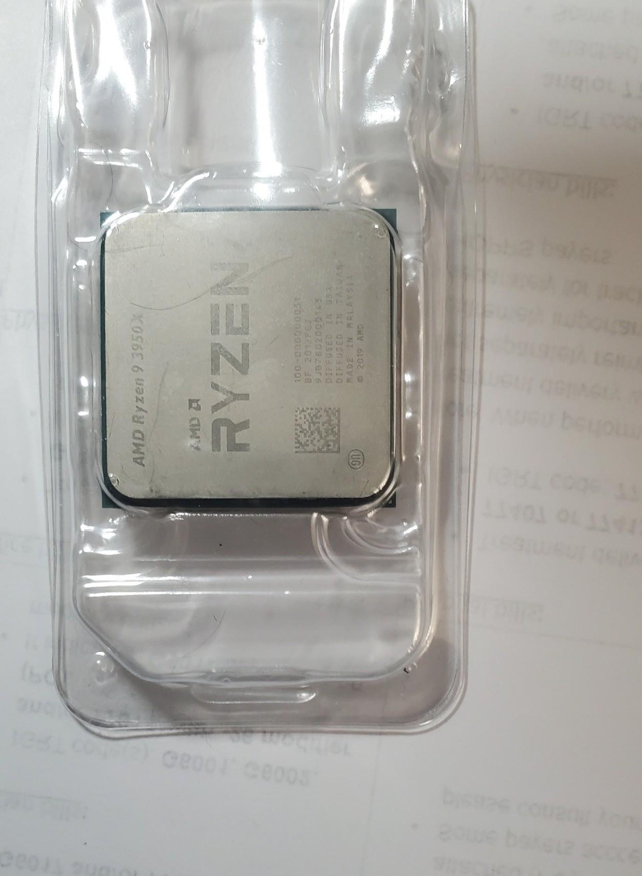 Pre-Owned AMD Ryzen 9 3950X Desktop Processor (4.7GHz, 16 Cores, Socket AM4) -...