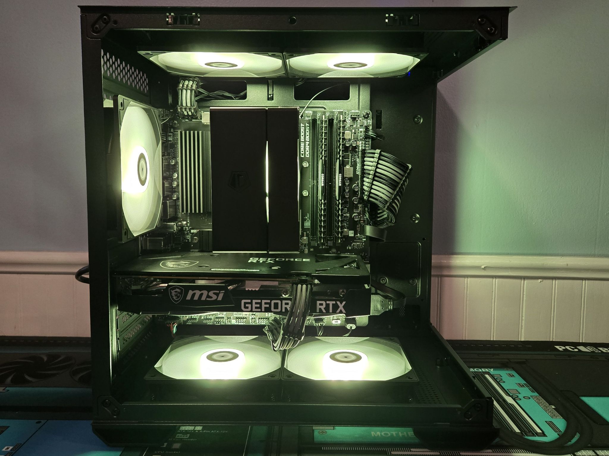 Dark Gunmetal Player 1 1080p Gaming PC |Ryzen 5 5600|RTX 3060 12GB|16GB DDR4|1TB NVME|Win 11|Wifi/BT