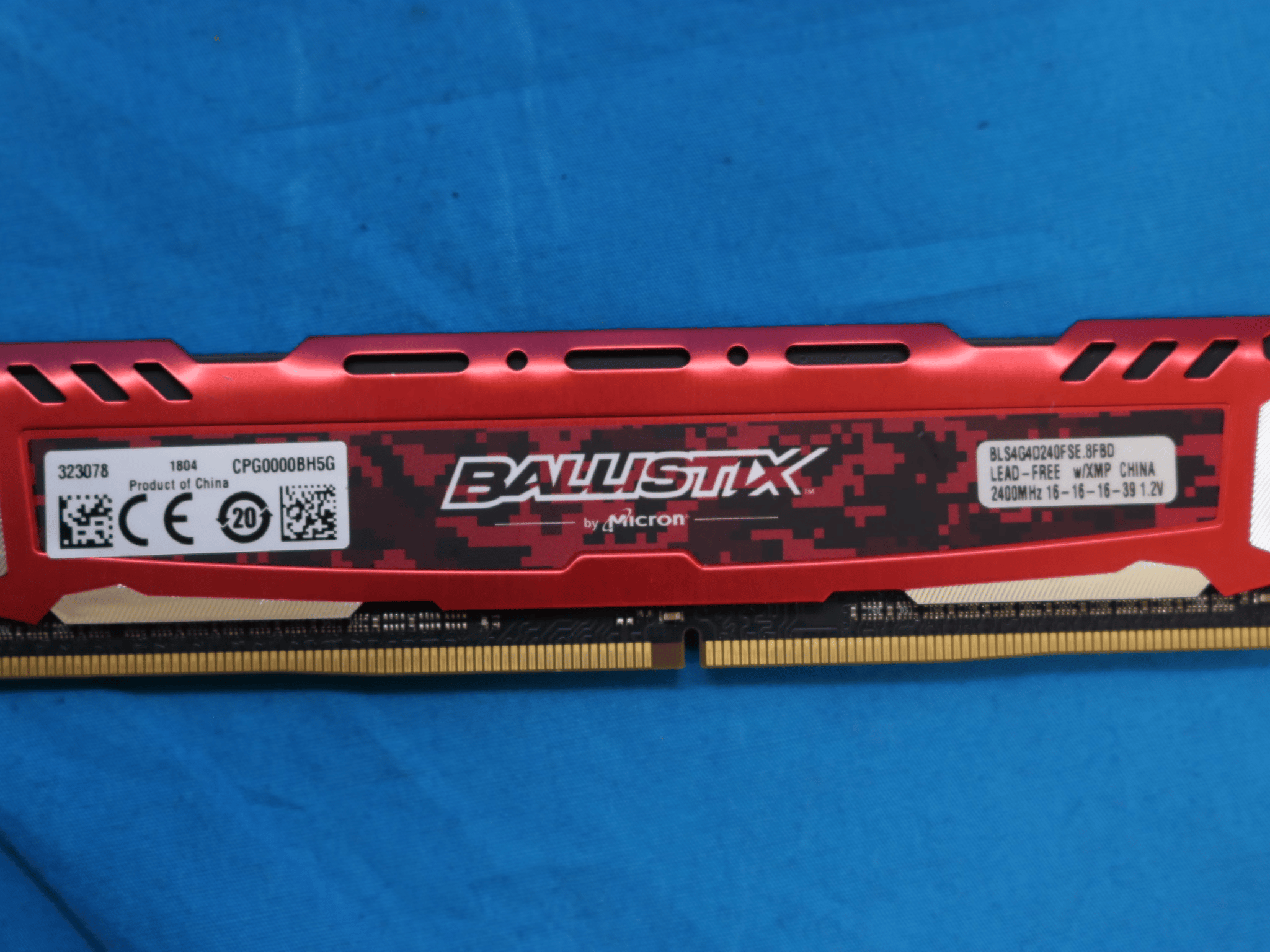 Crucial Ballistix 8GB (2x4GB) DDR4 2400MHz CL16 1.2V BLS4G4D240FSE.8FBD