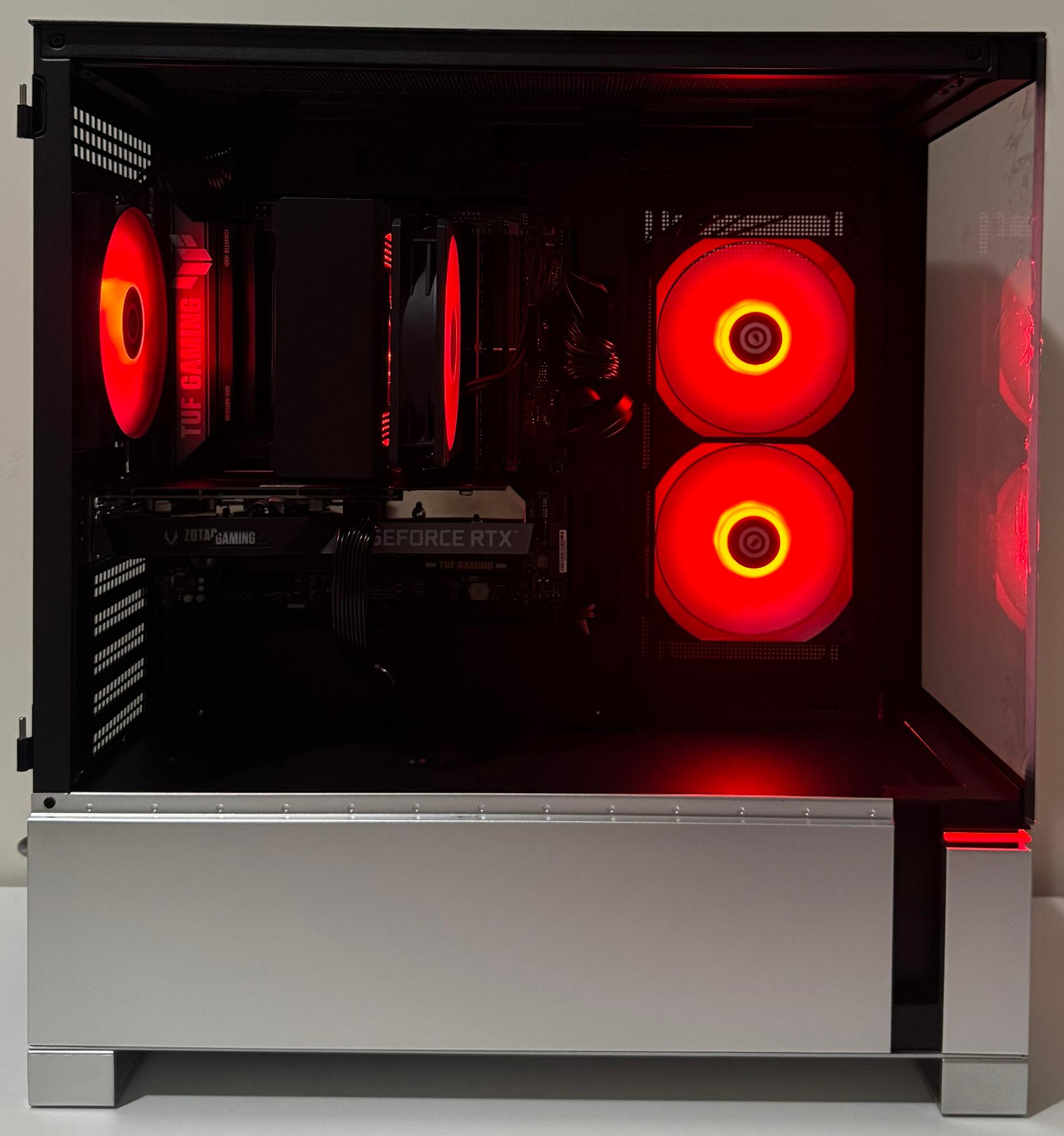Intel Core Ultra 5 225F 32GB DDR5 GeForce RTX 3060 12GB 1TB NVMe SSD ASUS TUF GAMING B860M-PLUS WIFI