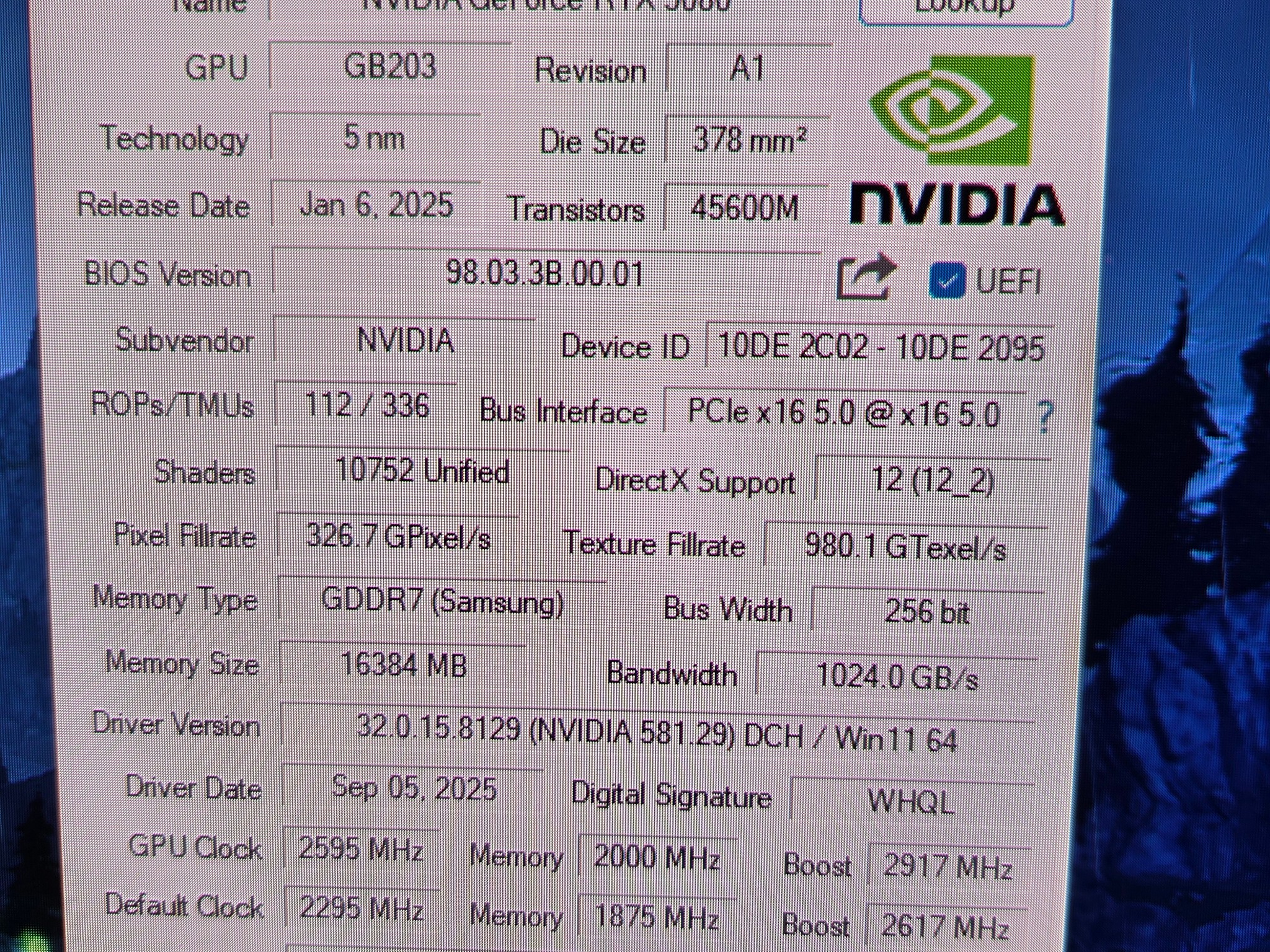 Nvidia 5080 FE
