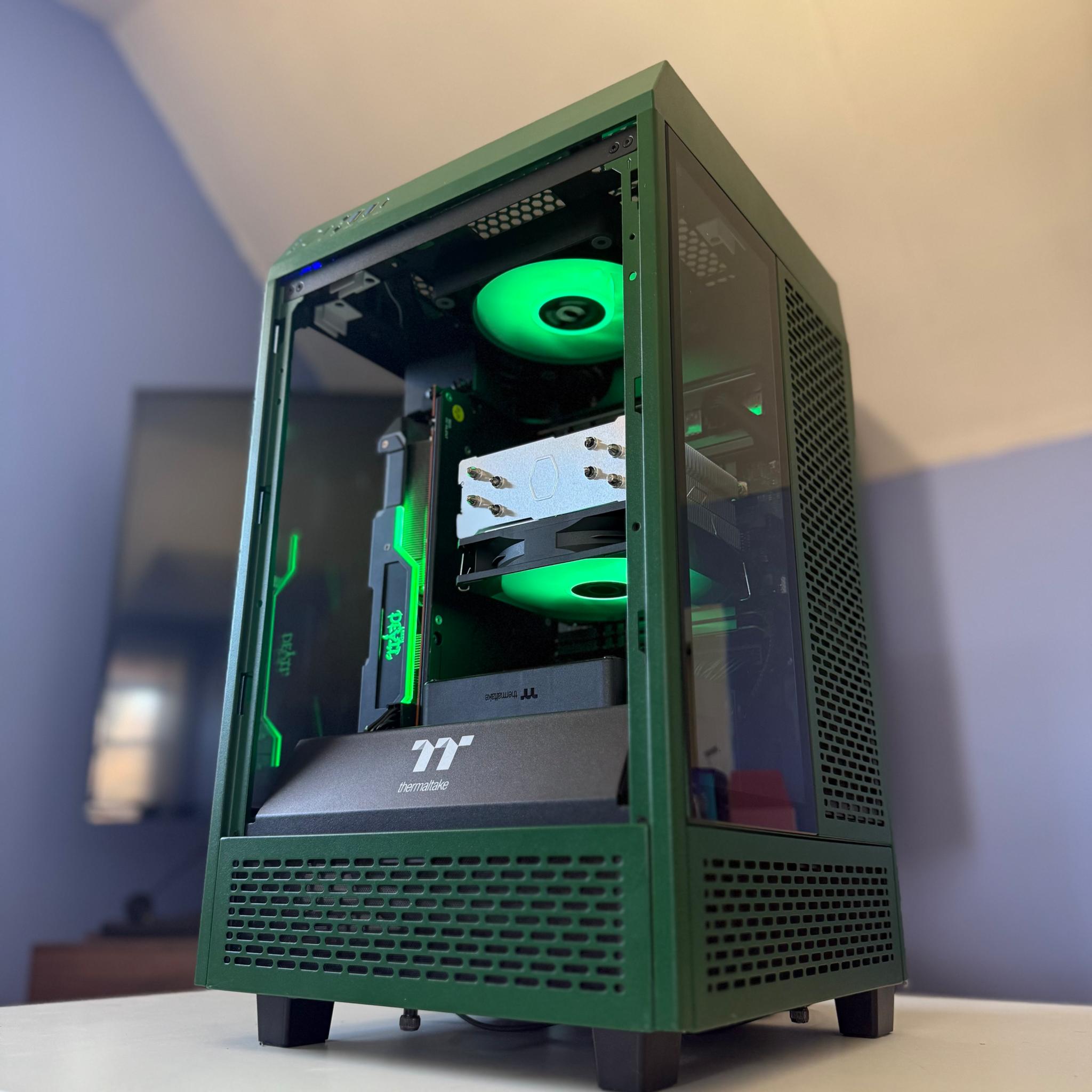 🟩Green Machine🟩 RX 5700XT | Ryzen 5 3600 | 1TB SSD | 16GB DDR4