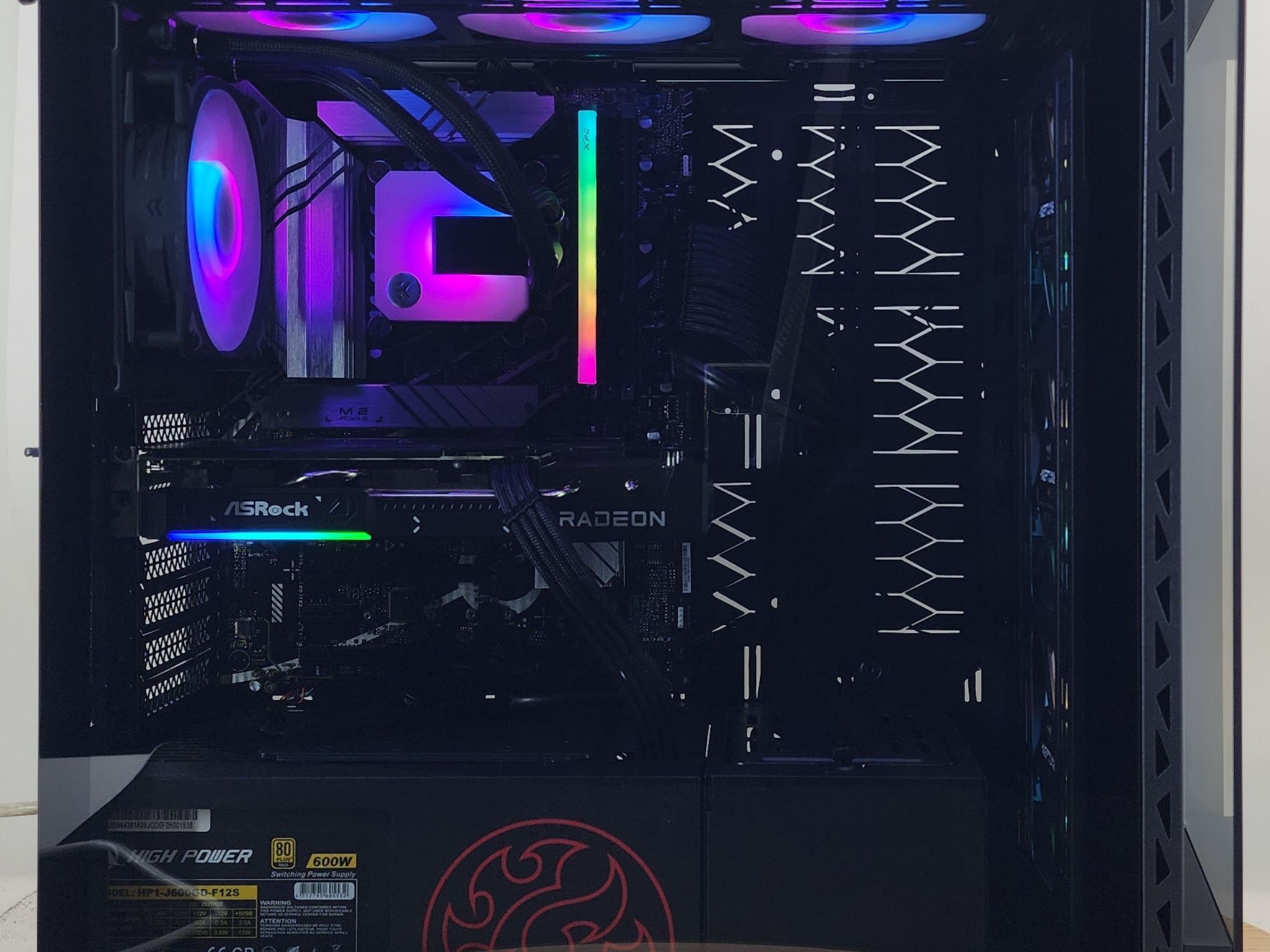 Gaming PC i5-13400F 16GB RAM 500GB SSD RX 9060 8GB Windows 11 Computer