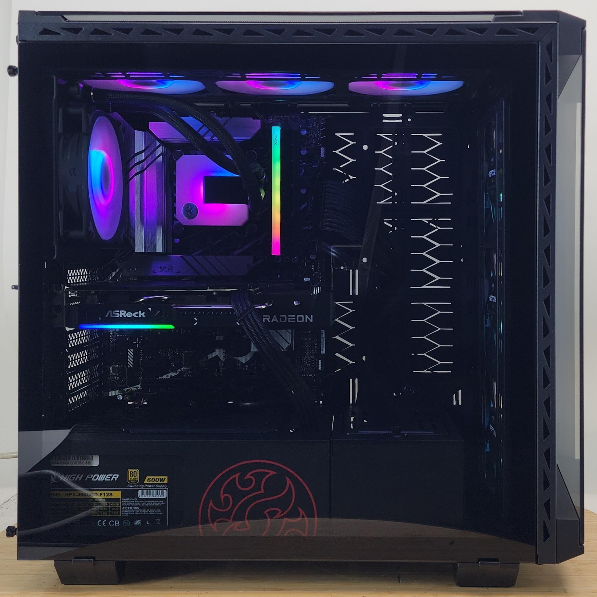 Gaming PC i5-13400F 16GB RAM 500GB SSD RX 9060 8GB Windows 11 Computer