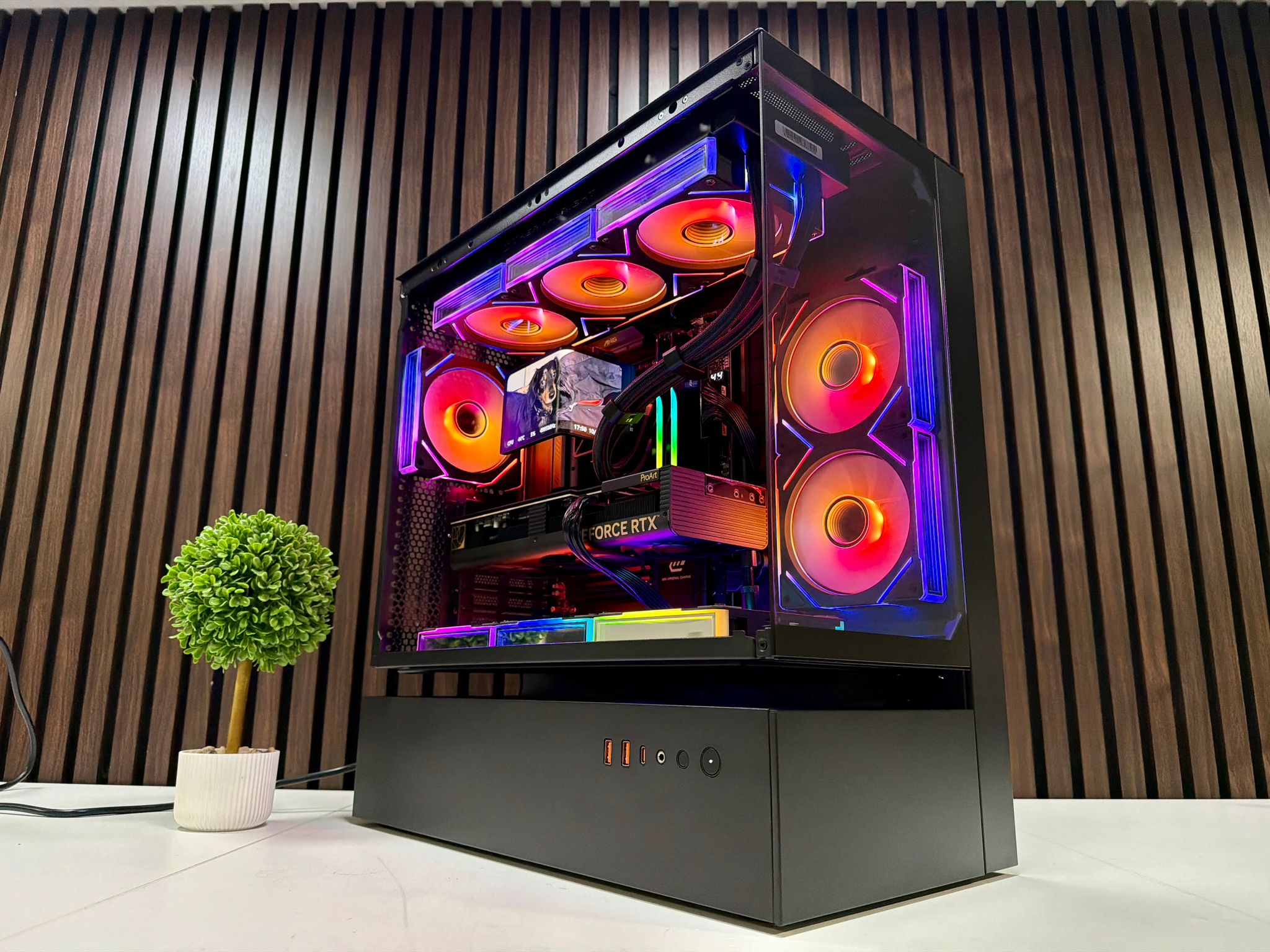 RTX 4080 Super | Ryzen 9850X3D | 64GB DDR5 | 2TB M.2 | 1200 Watt Gold PSU | LCD AIO