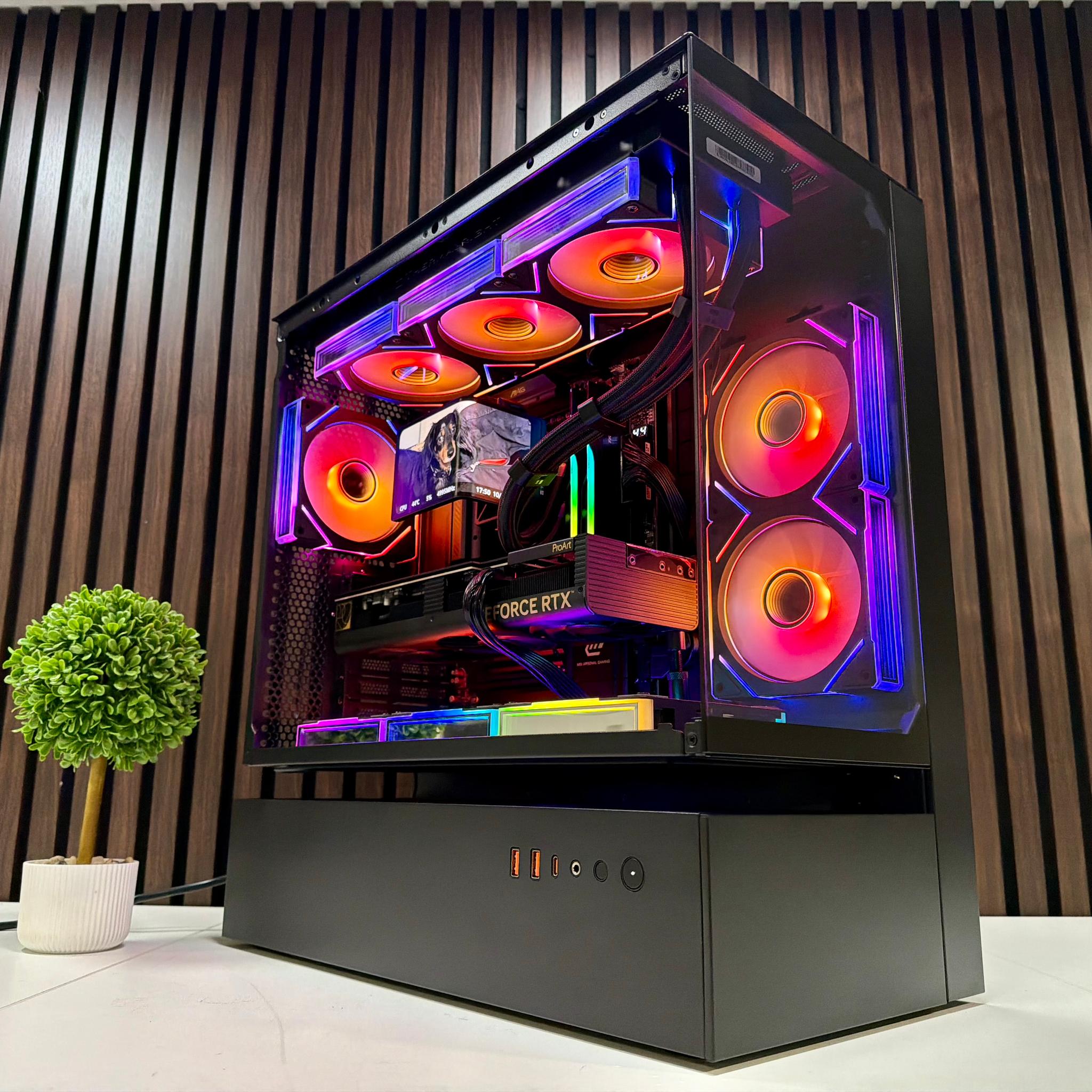 RTX 4080 Super | Ryzen 9850X3D | 64GB DDR5 | 2TB M.2 | 1200 Watt Gold PSU | LCD AIO