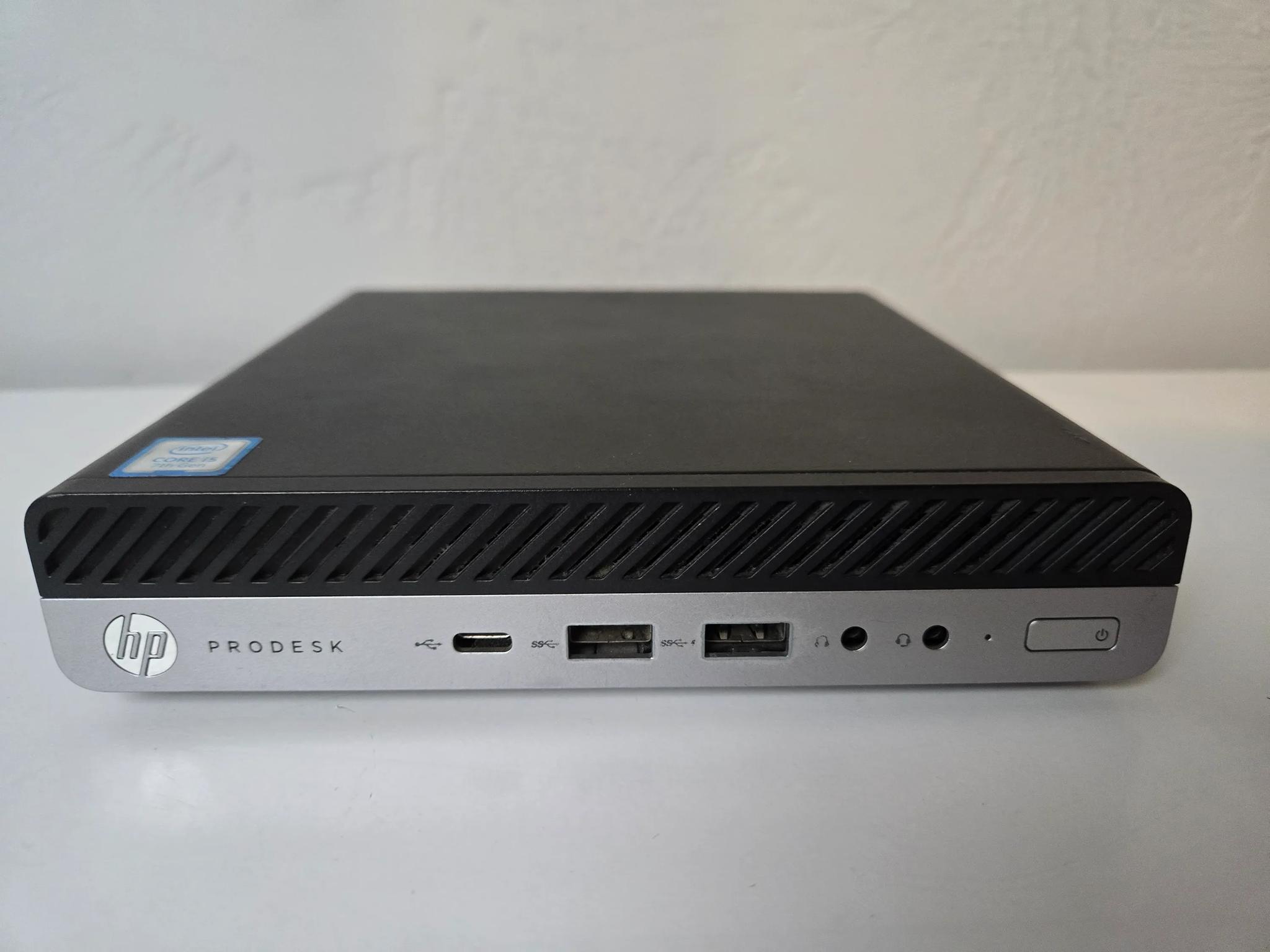 HP ProDesk 600 G3 i5-7500T CPU @ 2.70GHz, 8GB Ram, 256gb SSD