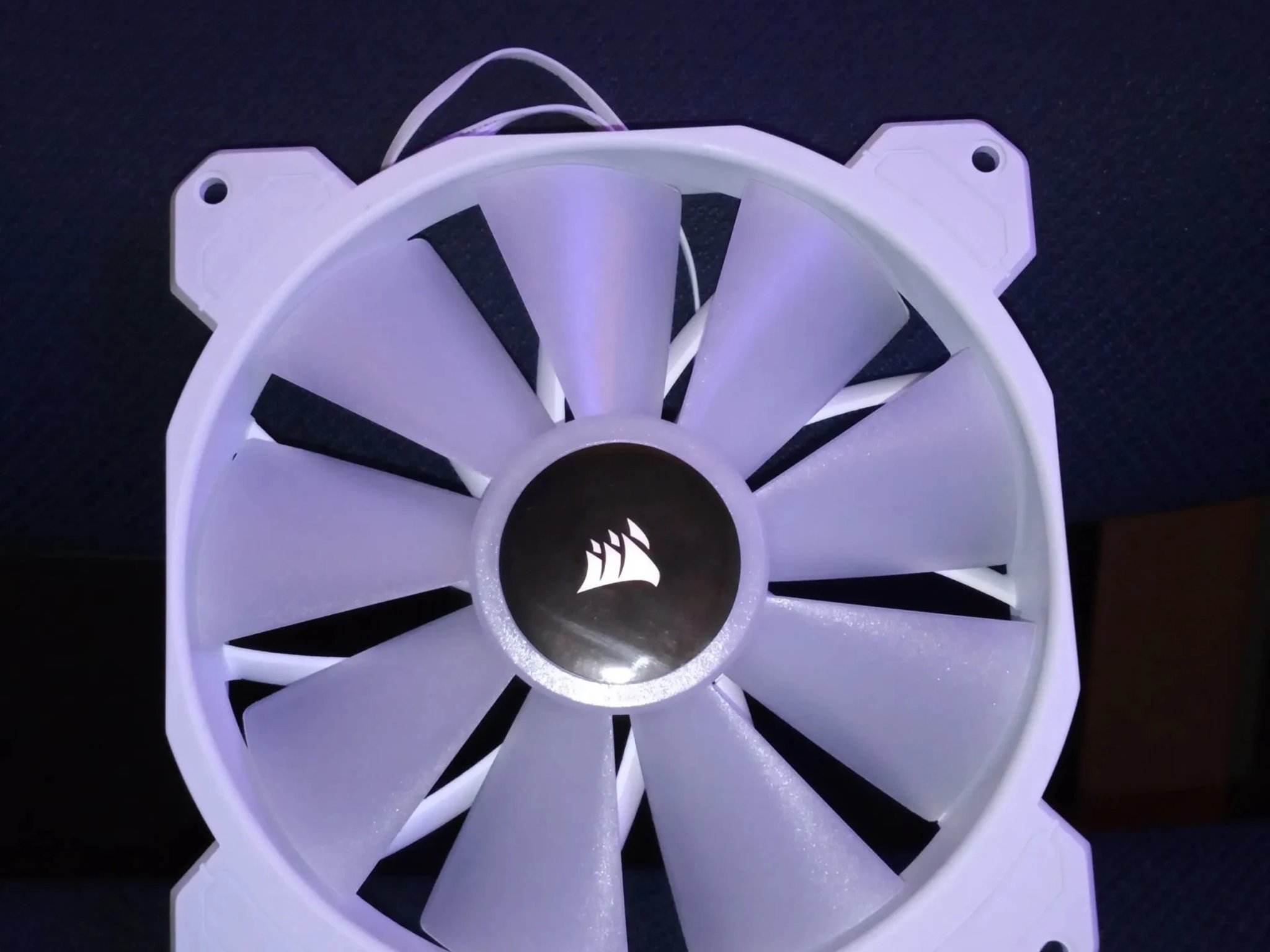Dual Pack - Corsair iCUE SP140 RGB ELITE Performance 140mm White PWM Fans