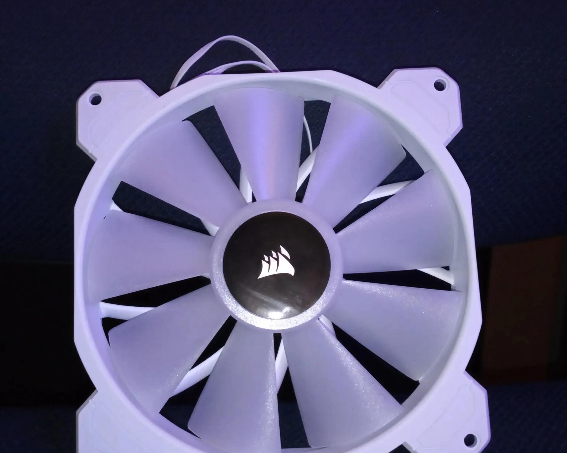 Dual Pack - Corsair iCUE SP140 RGB ELITE Performance 140mm White PWM Fans