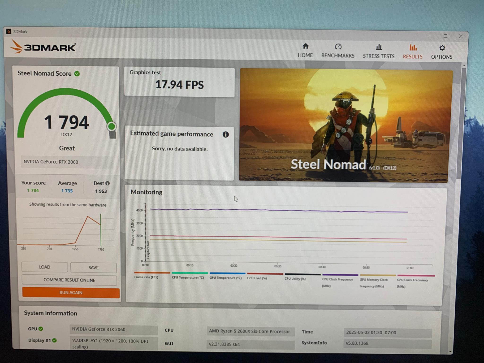 RTX 2060 (ASUS ROG STRIX) - Ryzen 5 1080p Gaming PC