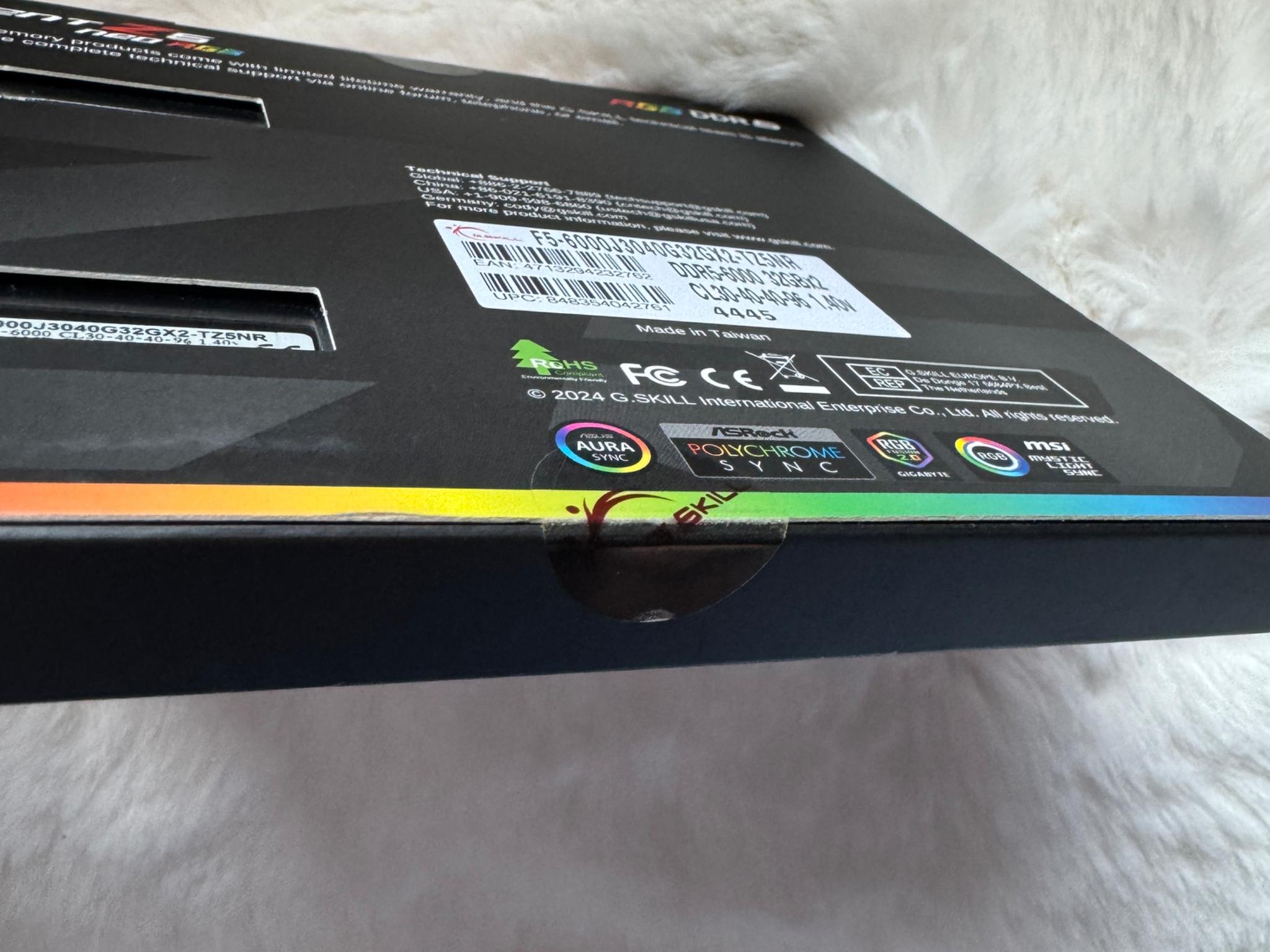DDR5 64GB Trident Z5 Neo RGB (32GB x 2) 6000MT/s CL30