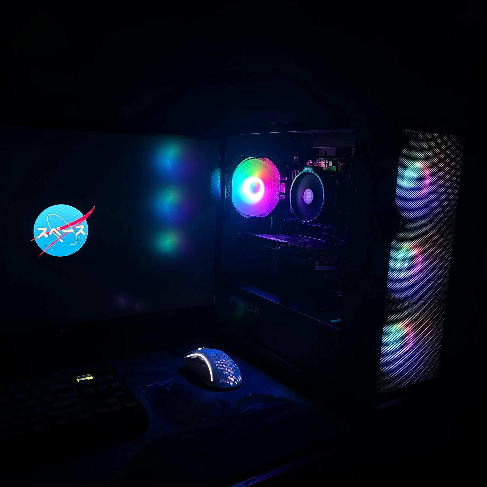 Gaming PC | 3060 12gb | Ryzen 5 3600 | Montech Air 100 | Wifi & Ethernet | Air Cooled | Fortnite