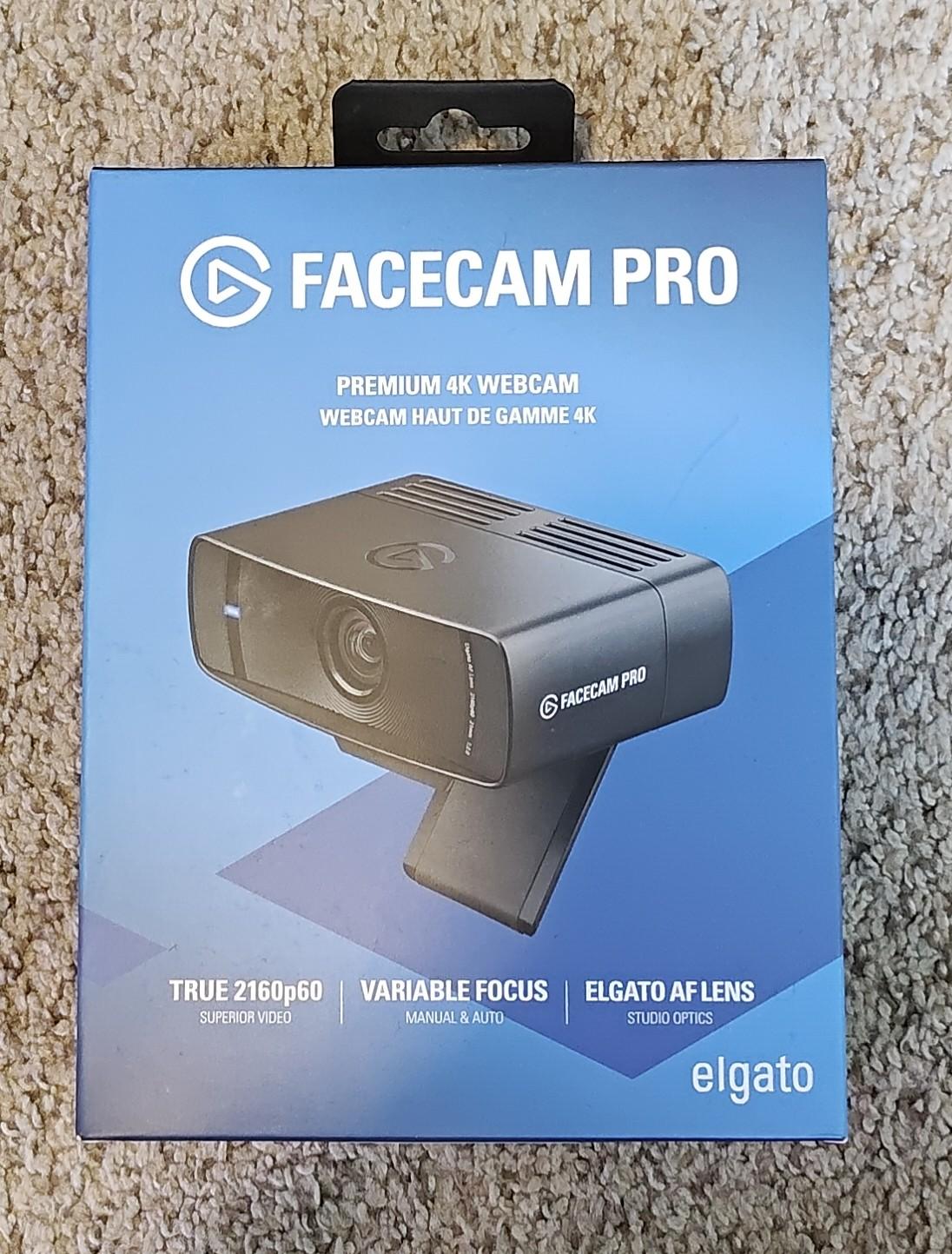 Elgato 4K Facecam PRO | LIKE NEW + FREE SHIPPING!