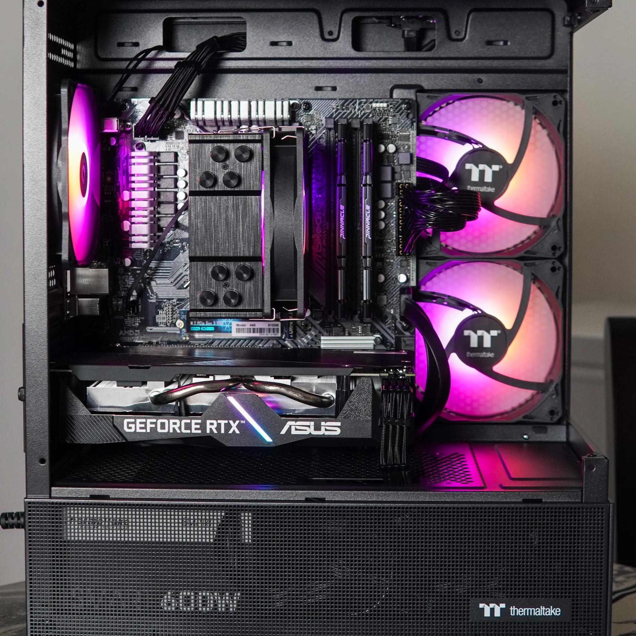 🔥Budget 1080p PC🔥 | RTX 2060 + Ryzen 5 3600 Black Gaming PC | Wifi + BT