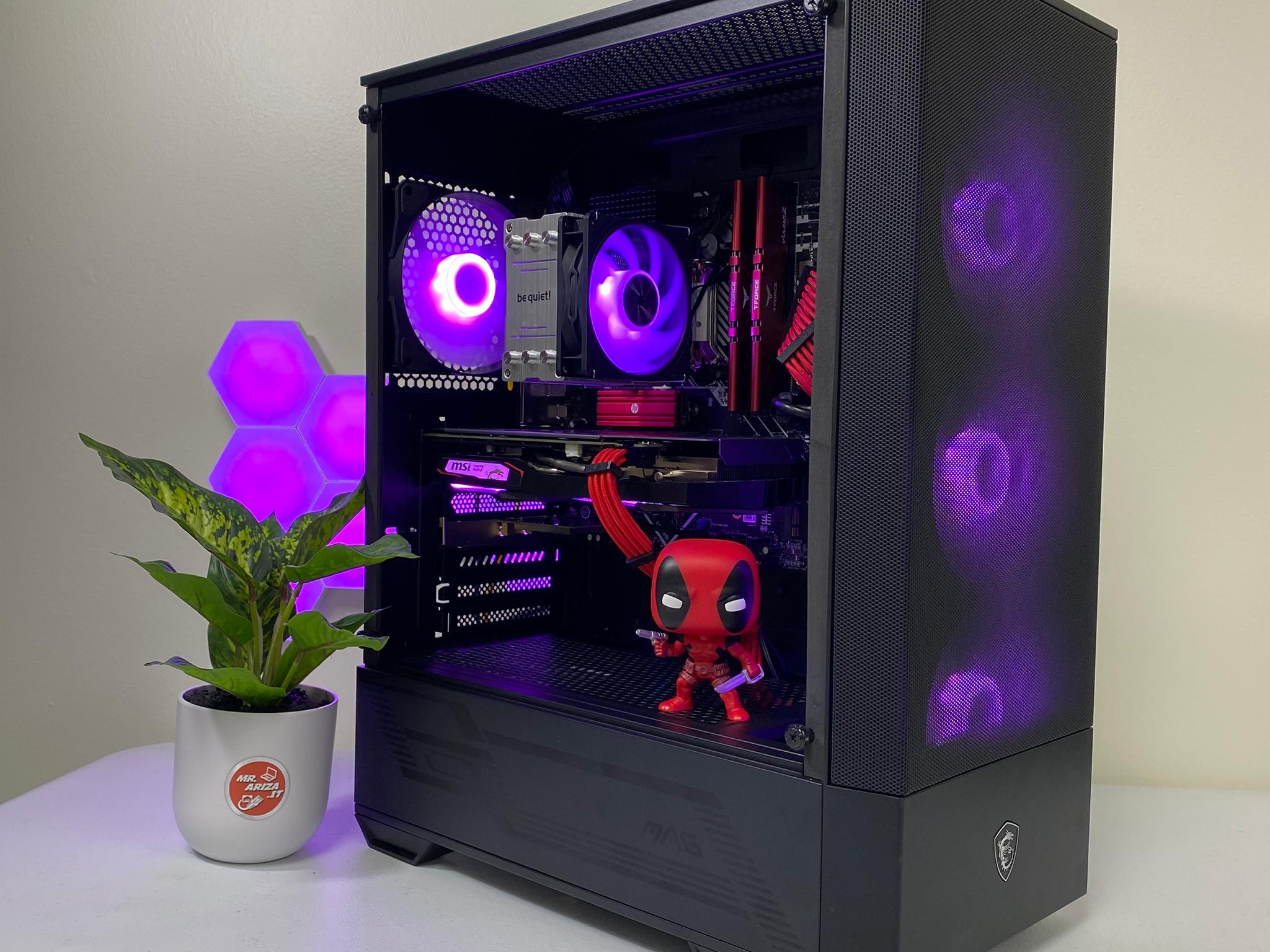 Labor Day Deal !!!💪 Crimson Shadow Gaming PC🎮 - i5-12400F / 16GB RAM / 1TB /GTX 1660