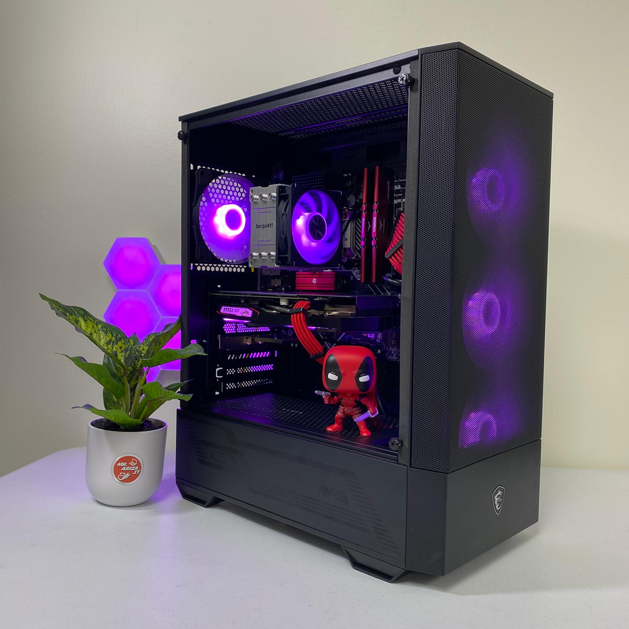Labor Day Deal !!!💪 Crimson Shadow Gaming PC🎮 - i5-12400F / 16GB RAM / 1TB /GTX 1660