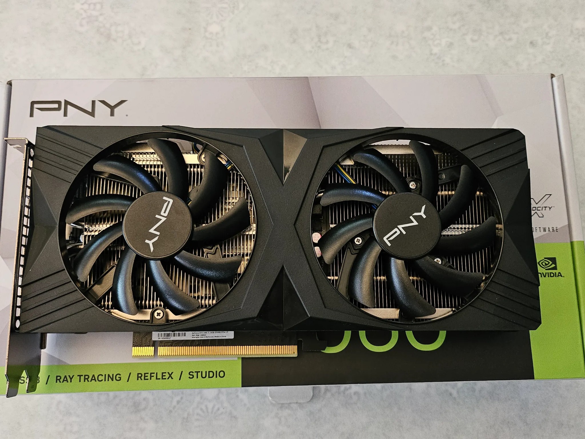 PNY RTX 4060ti 16GB