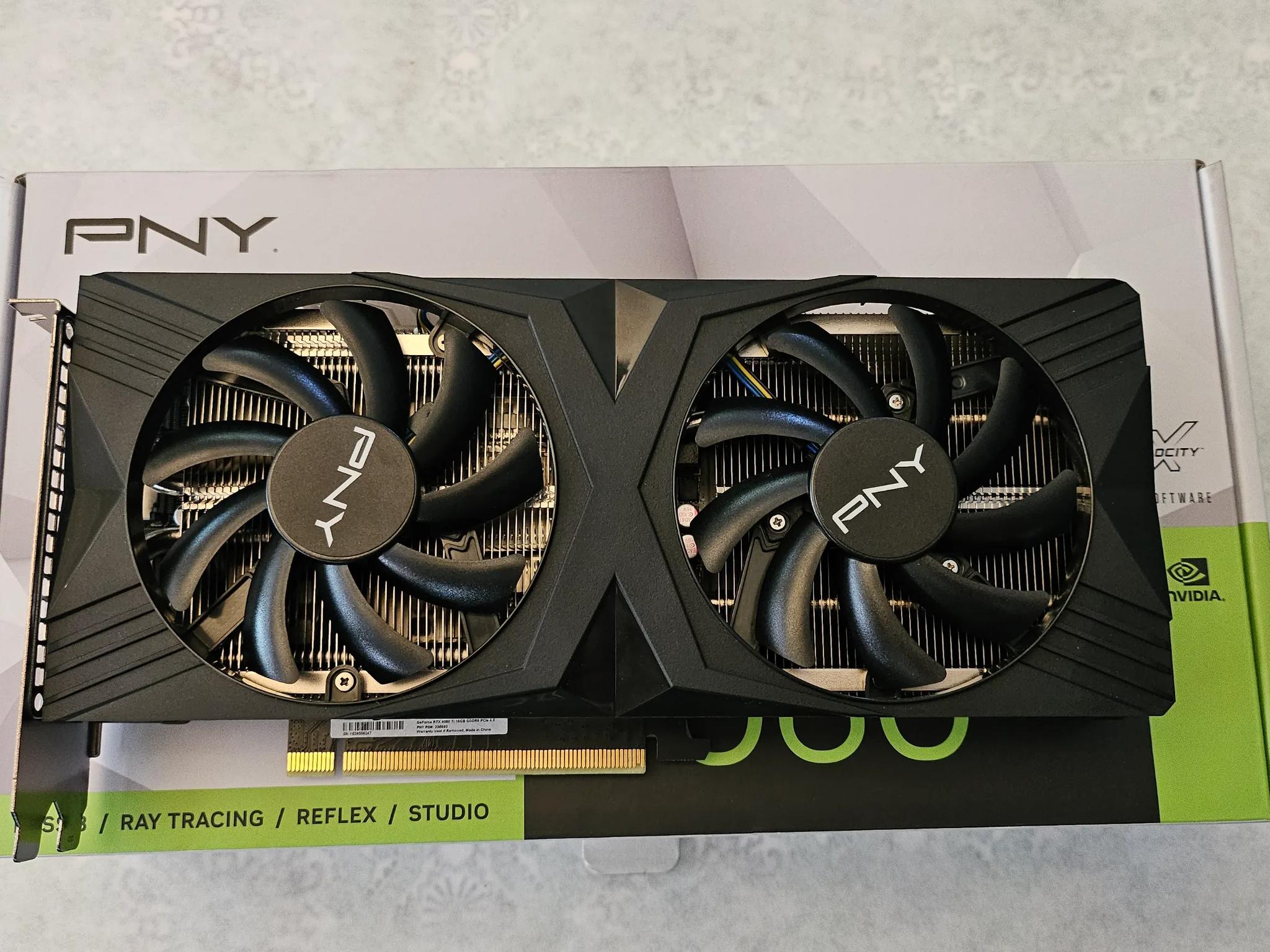 PNY RTX 4060ti 16GB