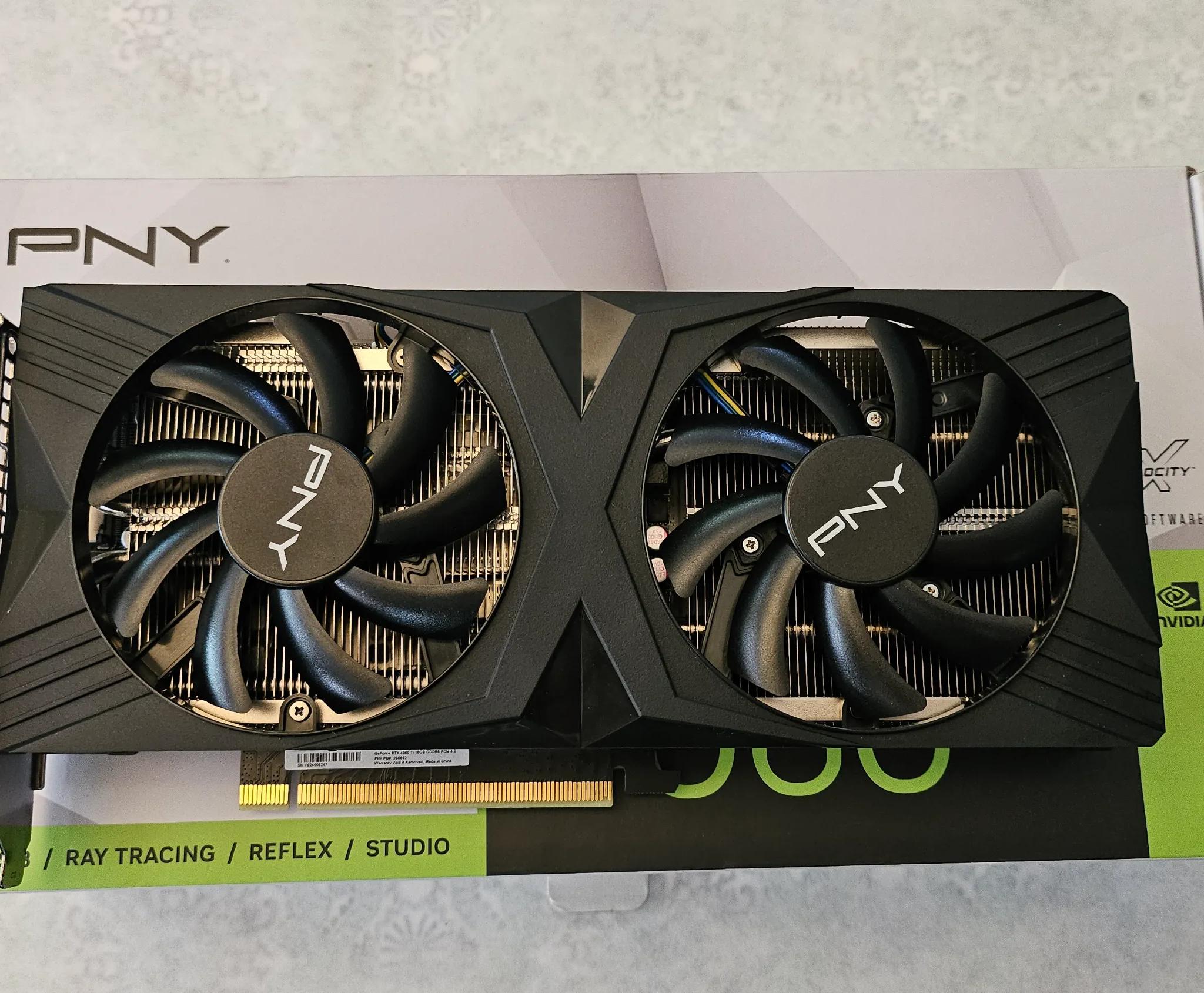PNY RTX 4060ti 16GB