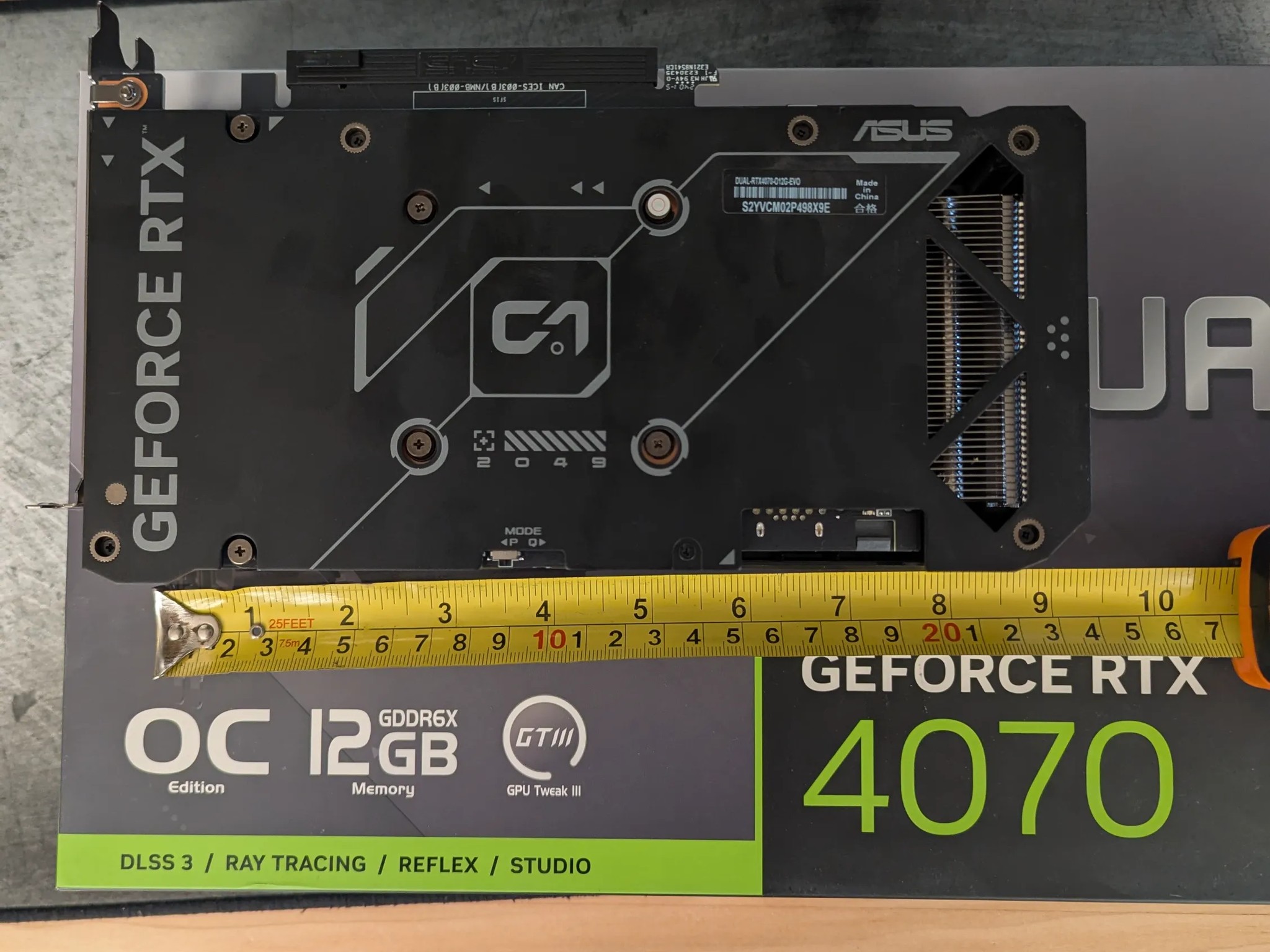 ⚡ ASUS Dual RTX 4070 12GB EVO – SFF Ready Powerhouse 🔹 Same Performance, Smaller Size 💡