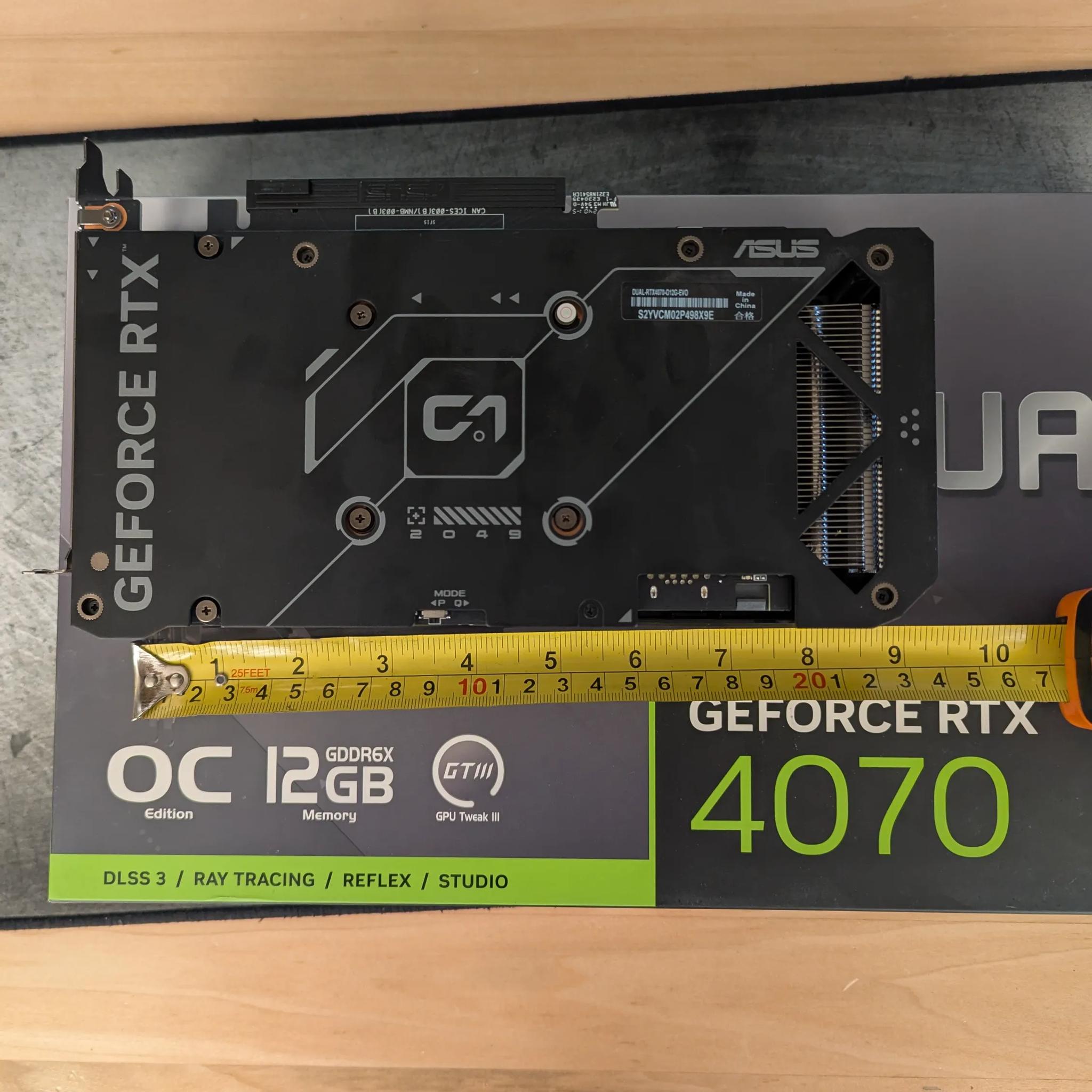 ⚡ ASUS Dual RTX 4070 12GB EVO – SFF Ready Powerhouse 🔹 Same Performance, Smaller Size 💡