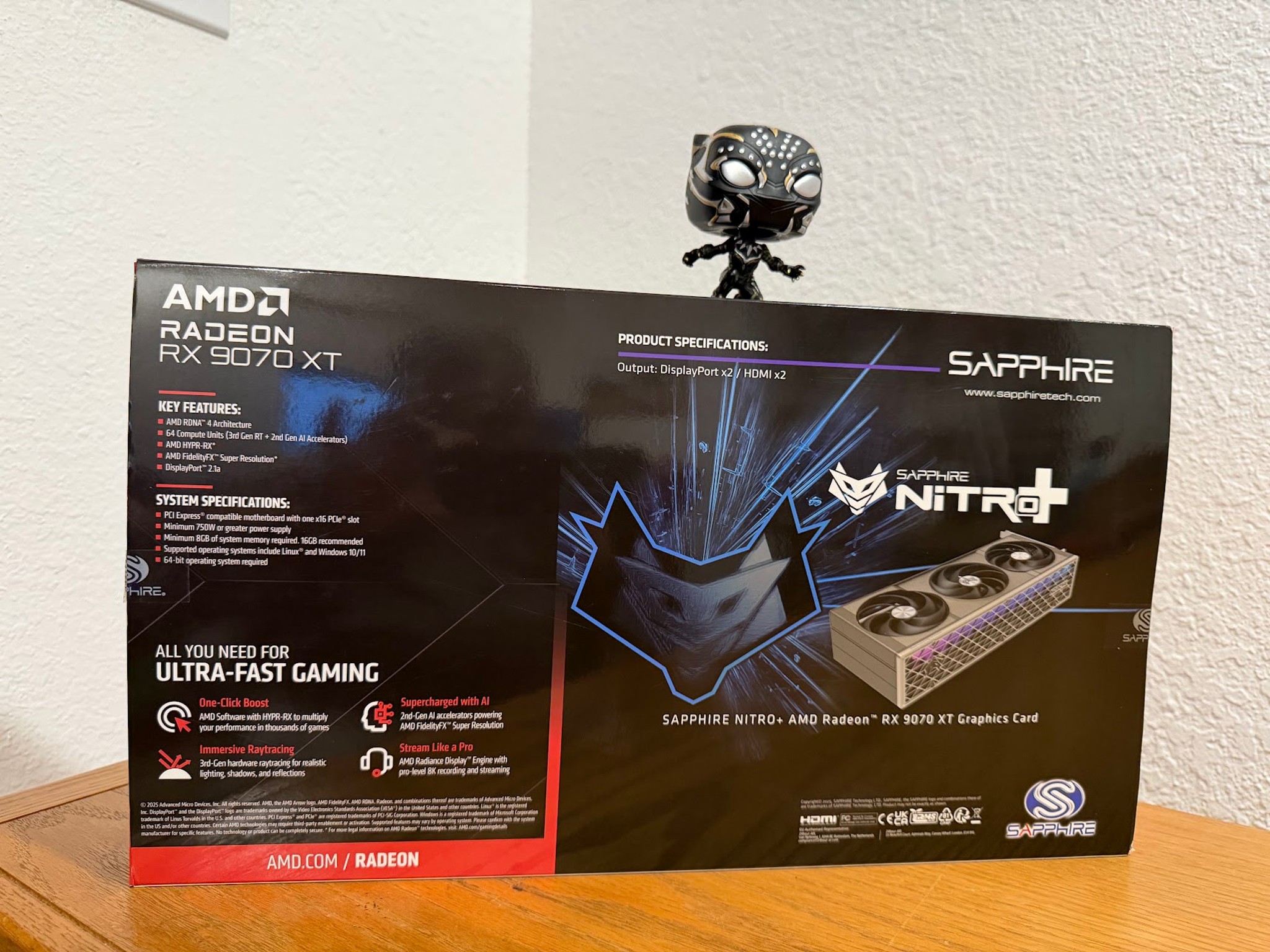 Sapphire NITRO+ Radeon RX 9700 XT – Premium Cooling