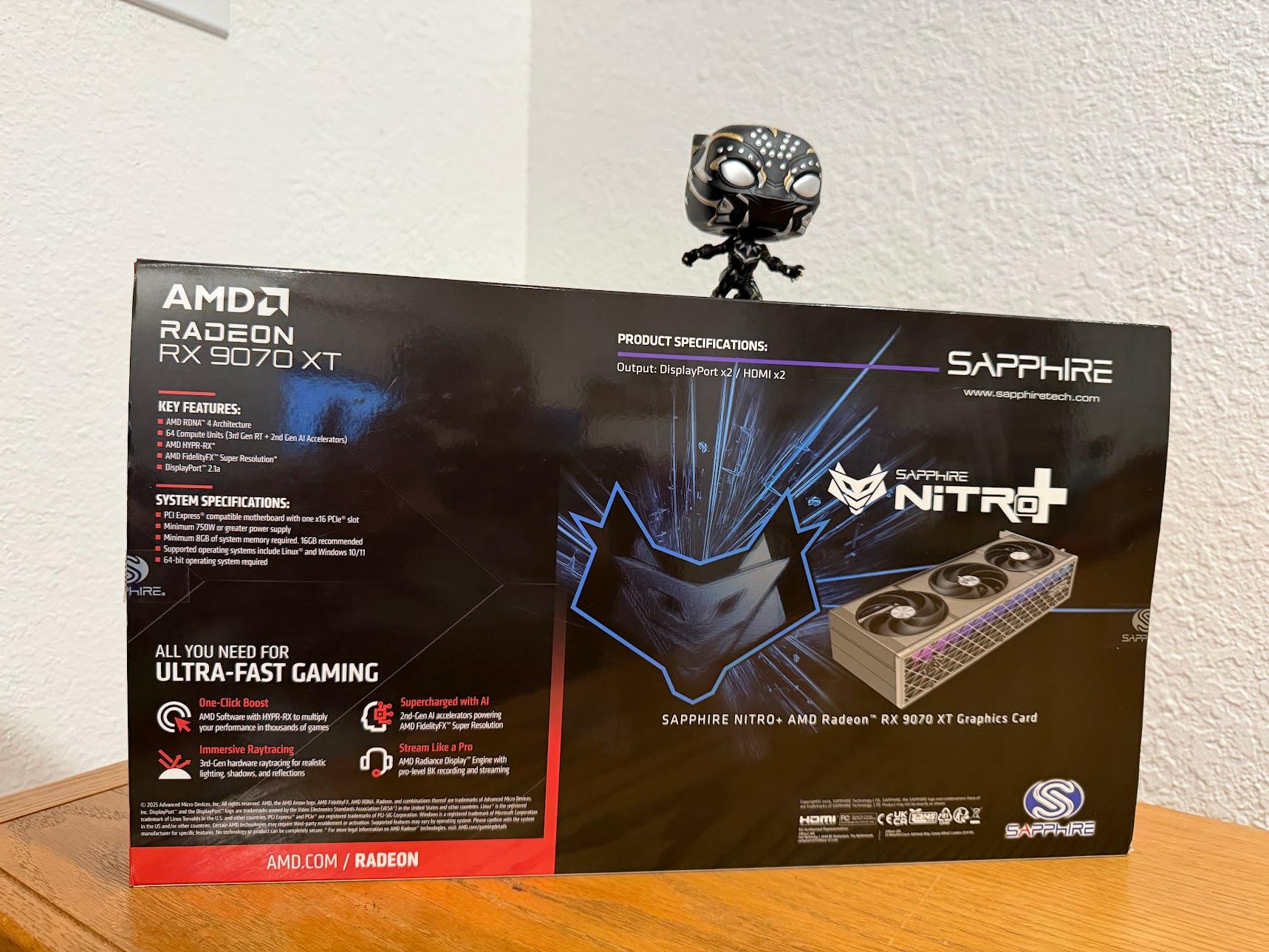 Sapphire NITRO+ Radeon RX 9700 XT – Premium Cooling