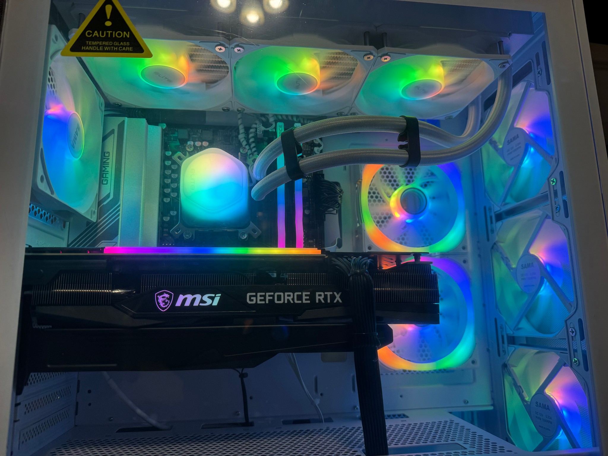 GeForce RTX 3070 Ti Custom Gaming PC - Ryzen 5 9600X