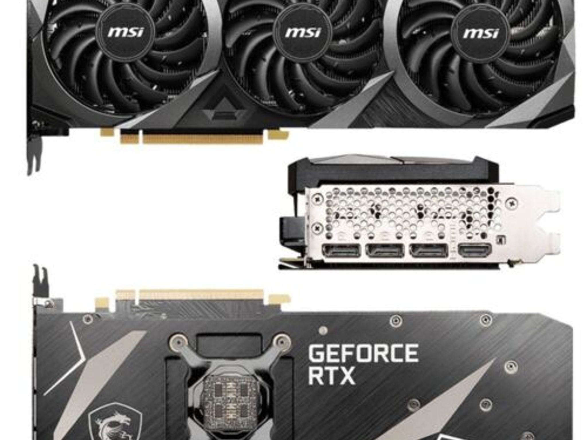 MSI GeForce RTX 3080 Ventus 3X 10G OC 10GB GDDR6X Graphics Card Top High-end 4k GPU