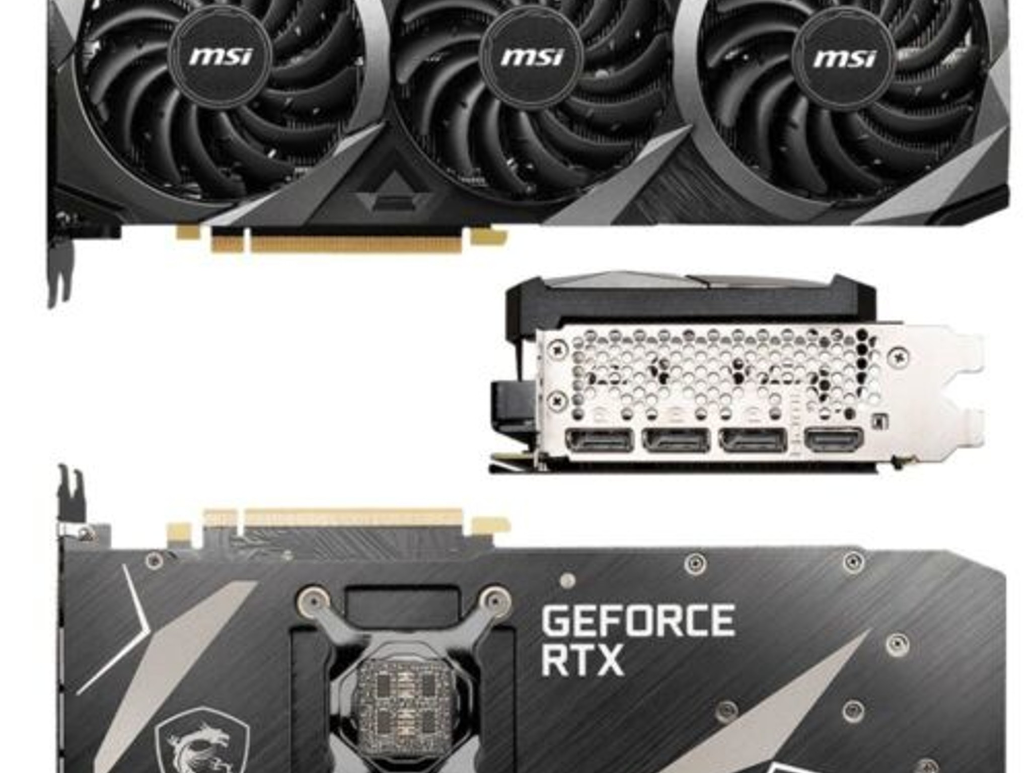 MSI GeForce RTX 3080 Ventus 3X 10G OC 10GB GDDR6X Graphics Card Top High-end 4k GPU
