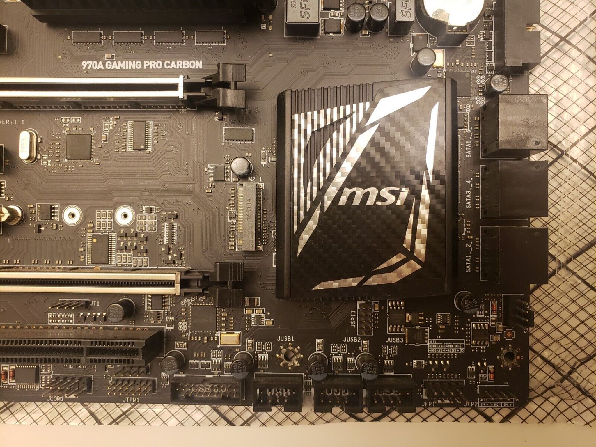 MSI 970A GAMING PRO CARBON AM3+ Including 32GB Corsair 2400 MHz Ram