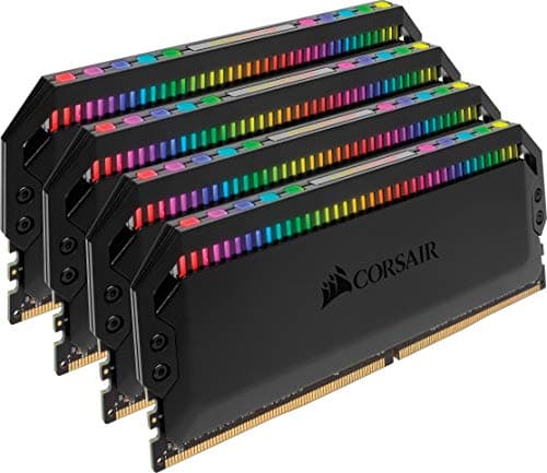 DOMINATOR® PLATINUM RGB 64GB (4 x 16GB) DDR4 DRAM 3200MHz C16 Memory Kit