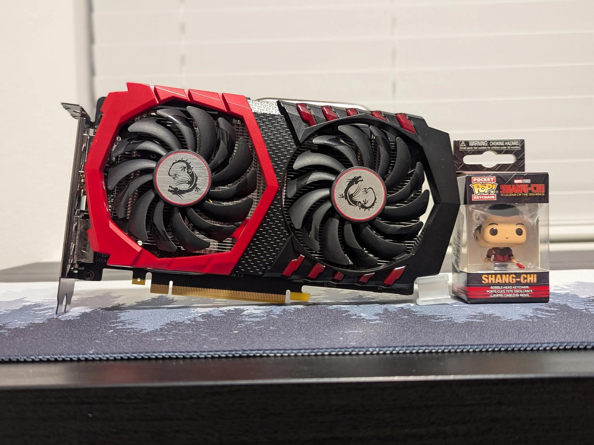 Nvidia GTX 1050 ti - 4GB DDR5, MSI, Dual-Fan Model
