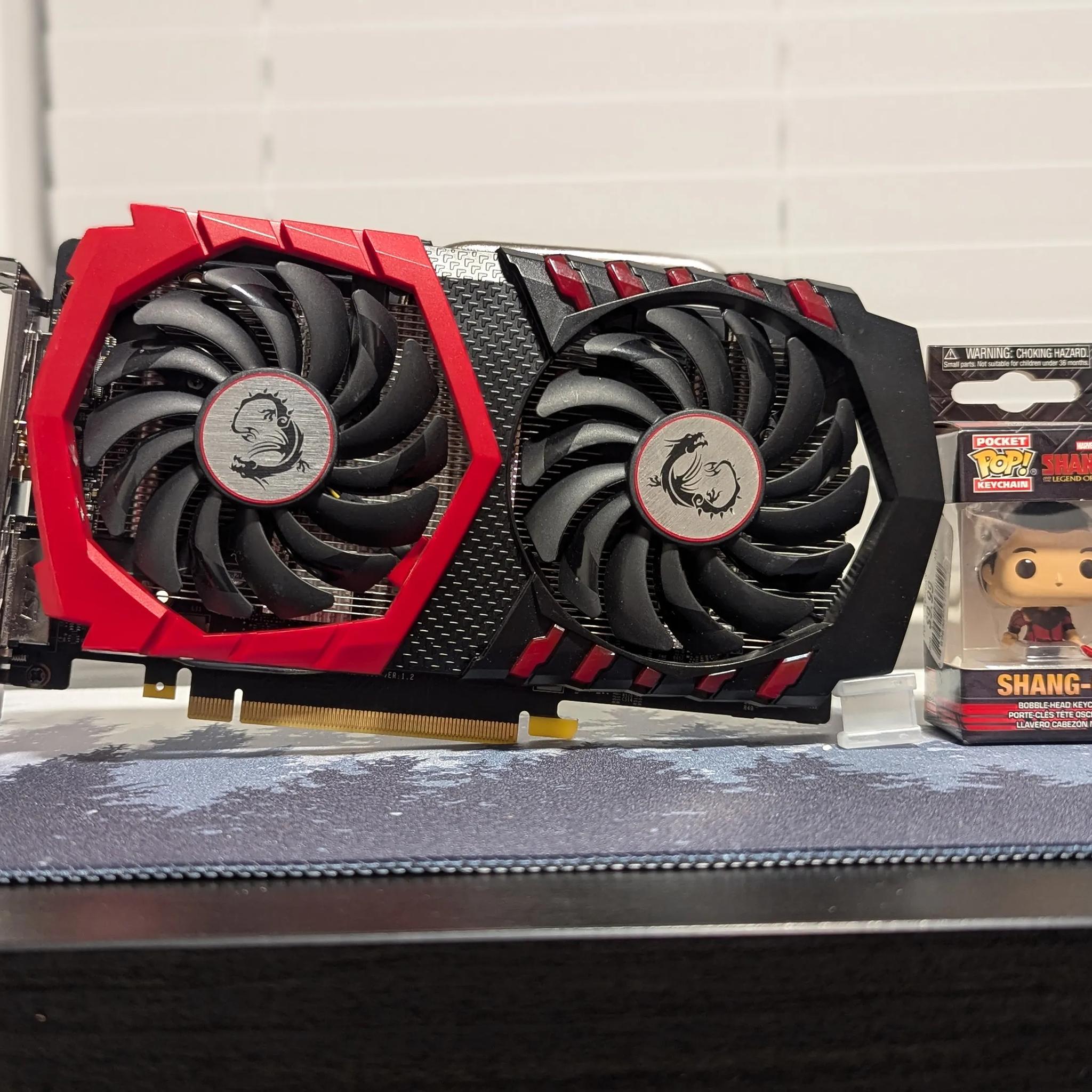 Nvidia GTX 1050 ti - 4GB DDR5, MSI, Dual-Fan Model
