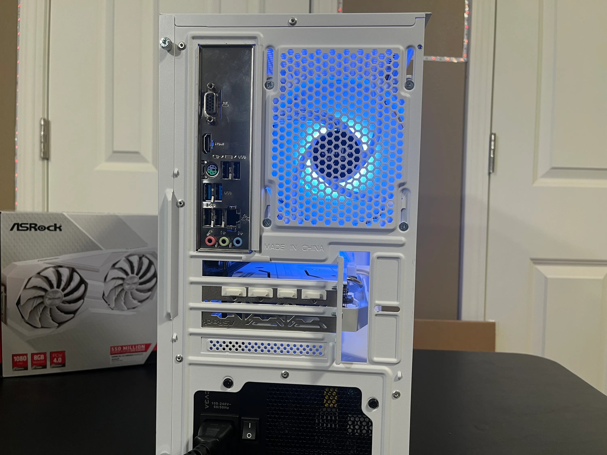 WHITE ARGB PC|RX 6600|INTEL 12TH GEN|16GB RAM|500GB SSD