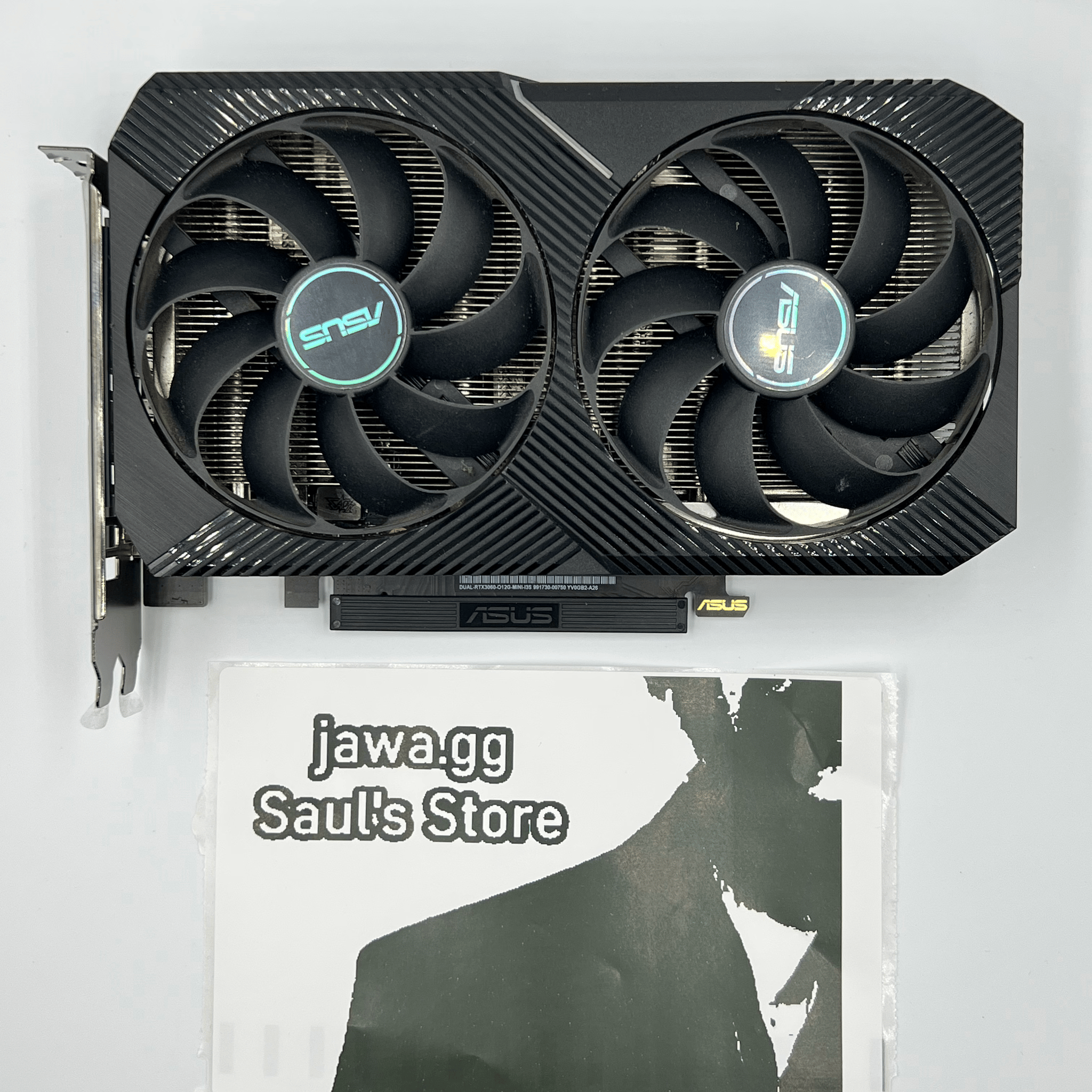 ASUS Dual GeForce RTX™ 3060 OC Edition 12GB GDDR6 