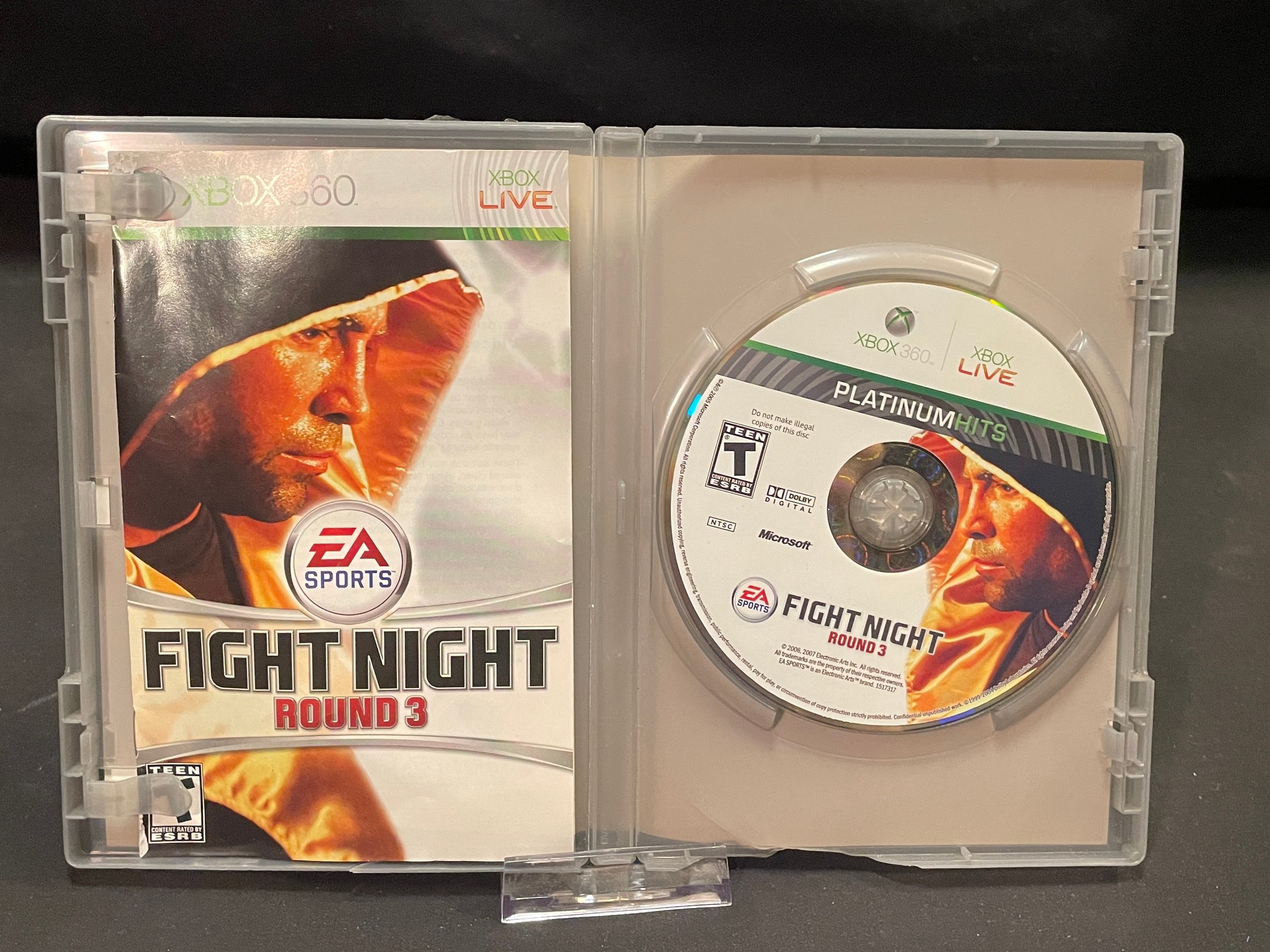 EA Sports Fight Night Round 3 Xbox 360 Platinum Hits