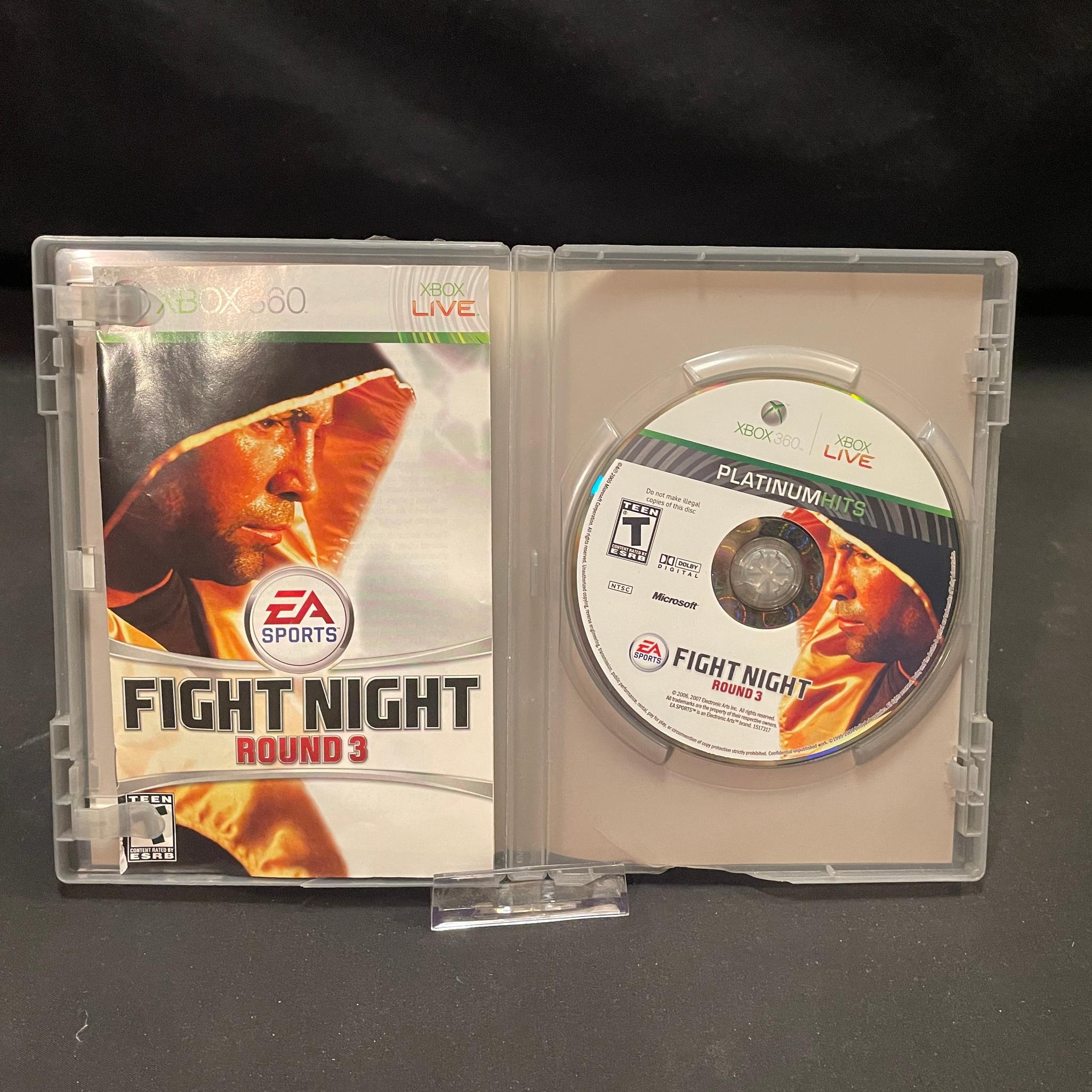 EA Sports Fight Night Round 3 Xbox 360 Platinum Hits