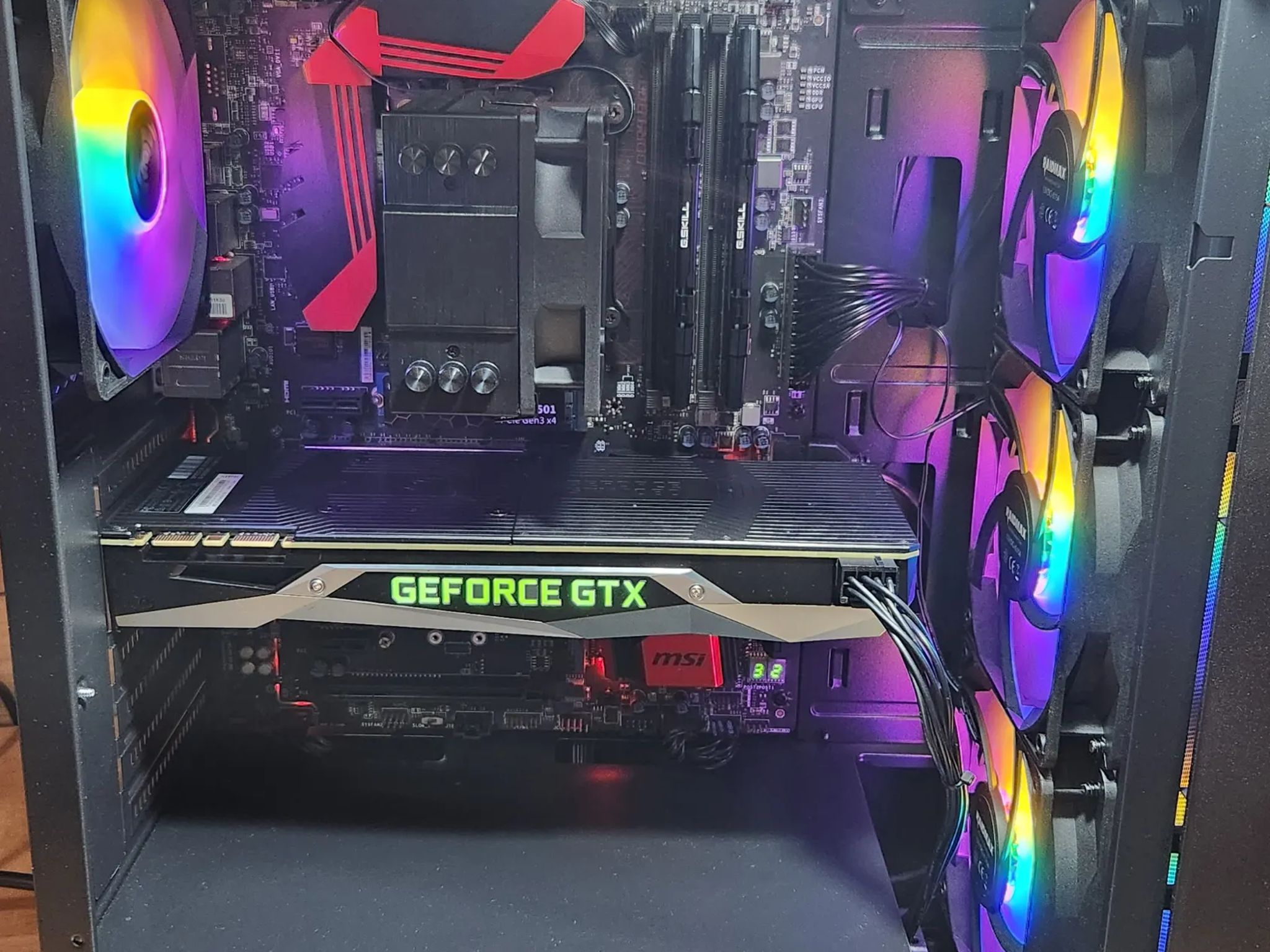 BUDGET GAMING PC GTX 1080, i7 6700, 512GB m.2, 16gb RAM