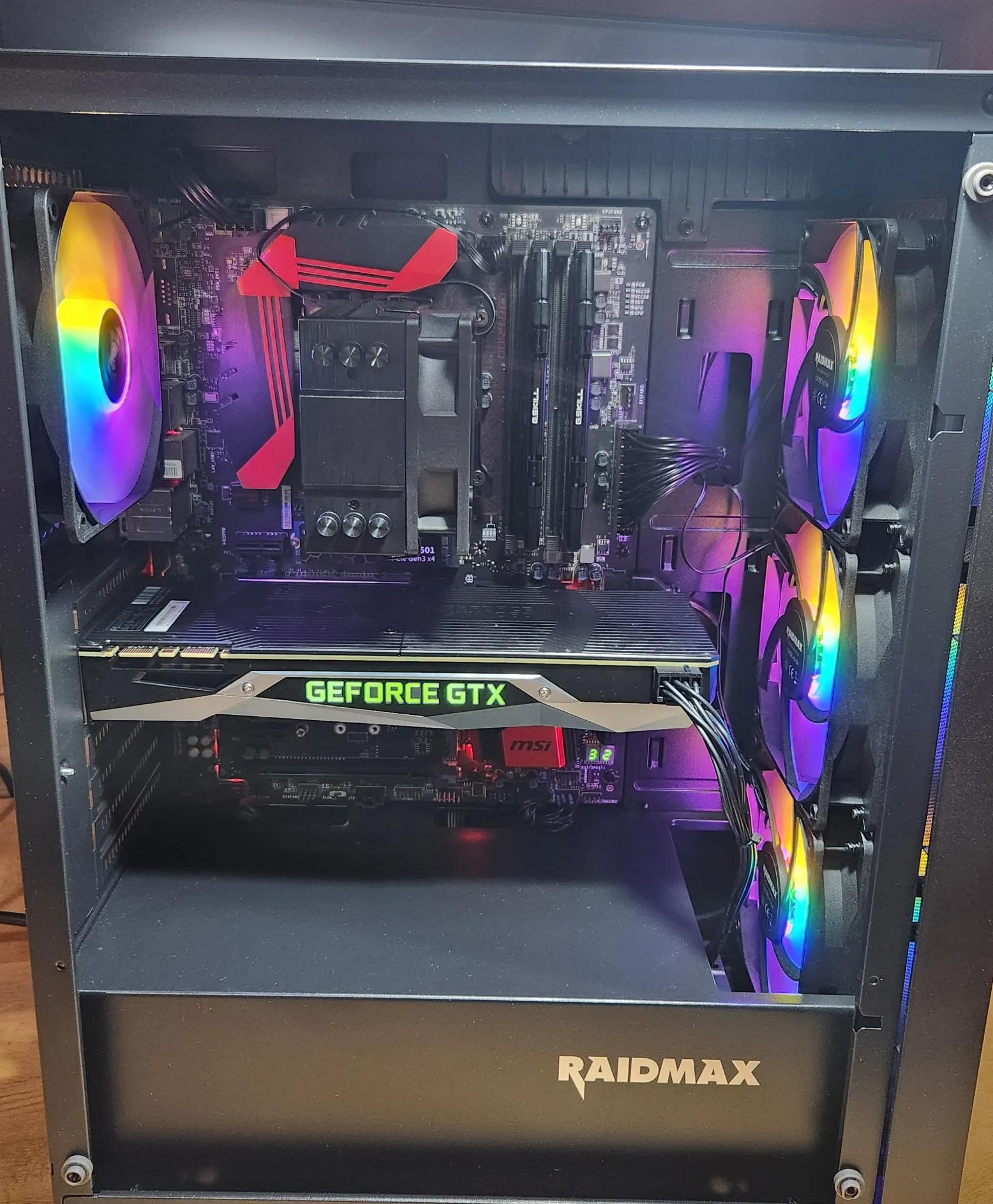BUDGET GAMING PC GTX 1080, i7 6700, 512GB m.2, 16gb RAM