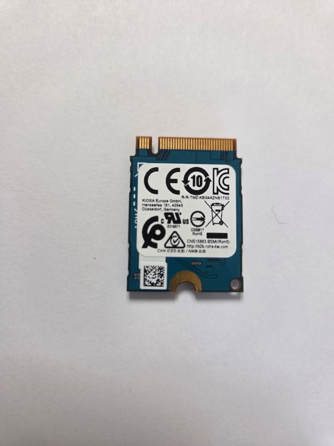 Kioxia 256GB M.2 2230 NVMe SSD | Jawa