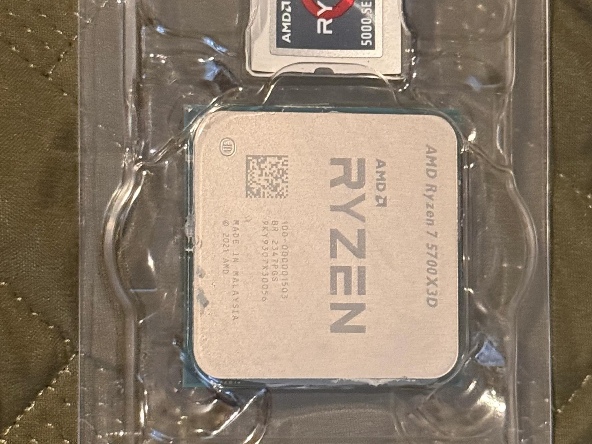 AMD Ryzen 7 5700X3D, ASRock B550M PG Riptide, Corsair 32GB 3600 CL16 DDR4