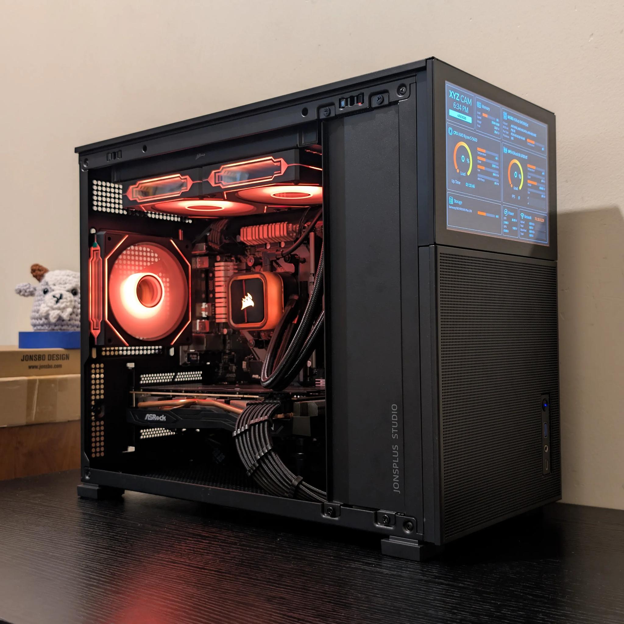 ⬛1440p Gaming Beast | RX 6700XT | Ryzen 5 5600 | 1TB SSD | 32GB RAM | WiFi & Bluetooth⬛