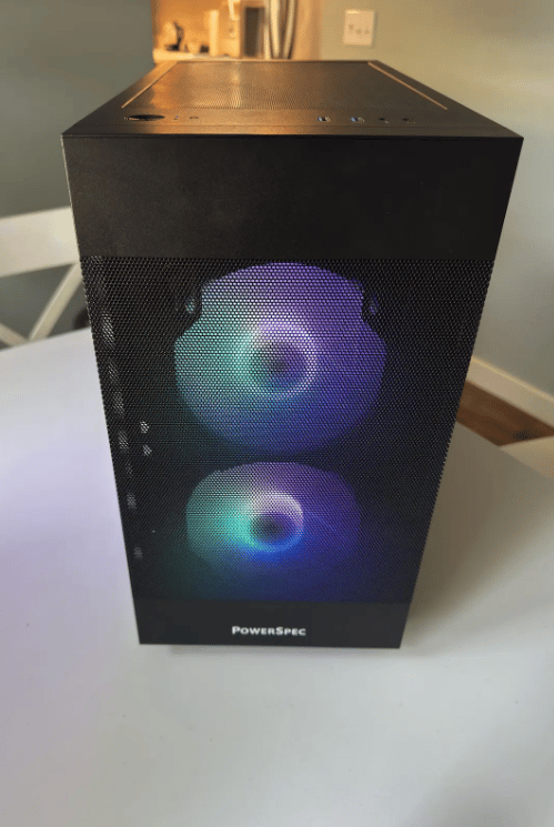 Black RGB Gaming PC - 3060 - Ryzen & 2700X - 16GBs ram - 500GB SSD