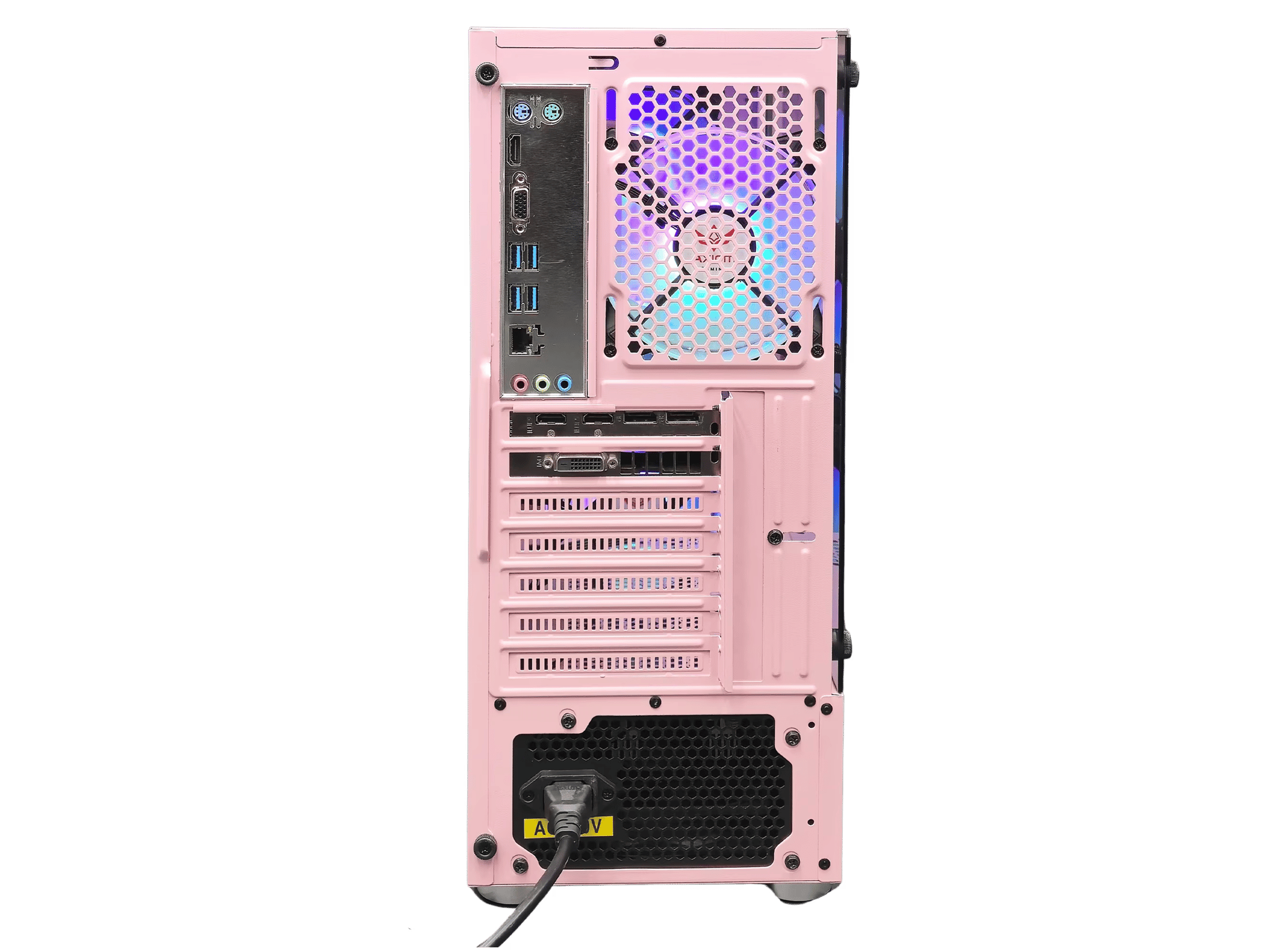 Axiom Gaming® Radeon RX 470 - Ryzen 5 2400G | 16GB RAM | 512GB SSD | Pink Gaming PC